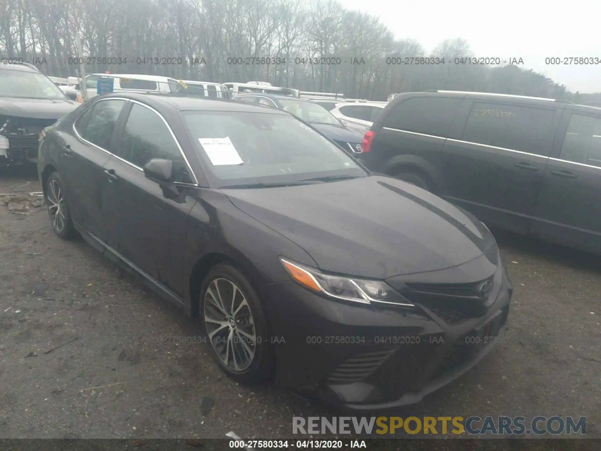 1 Photograph of a damaged car 4T1B11HK7KU242342 TOYOTA CAMRY 2019