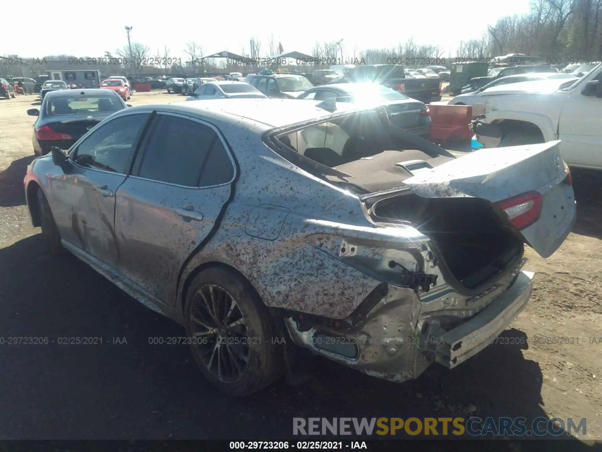 3 Photograph of a damaged car 4T1B11HK7KU242373 TOYOTA CAMRY 2019