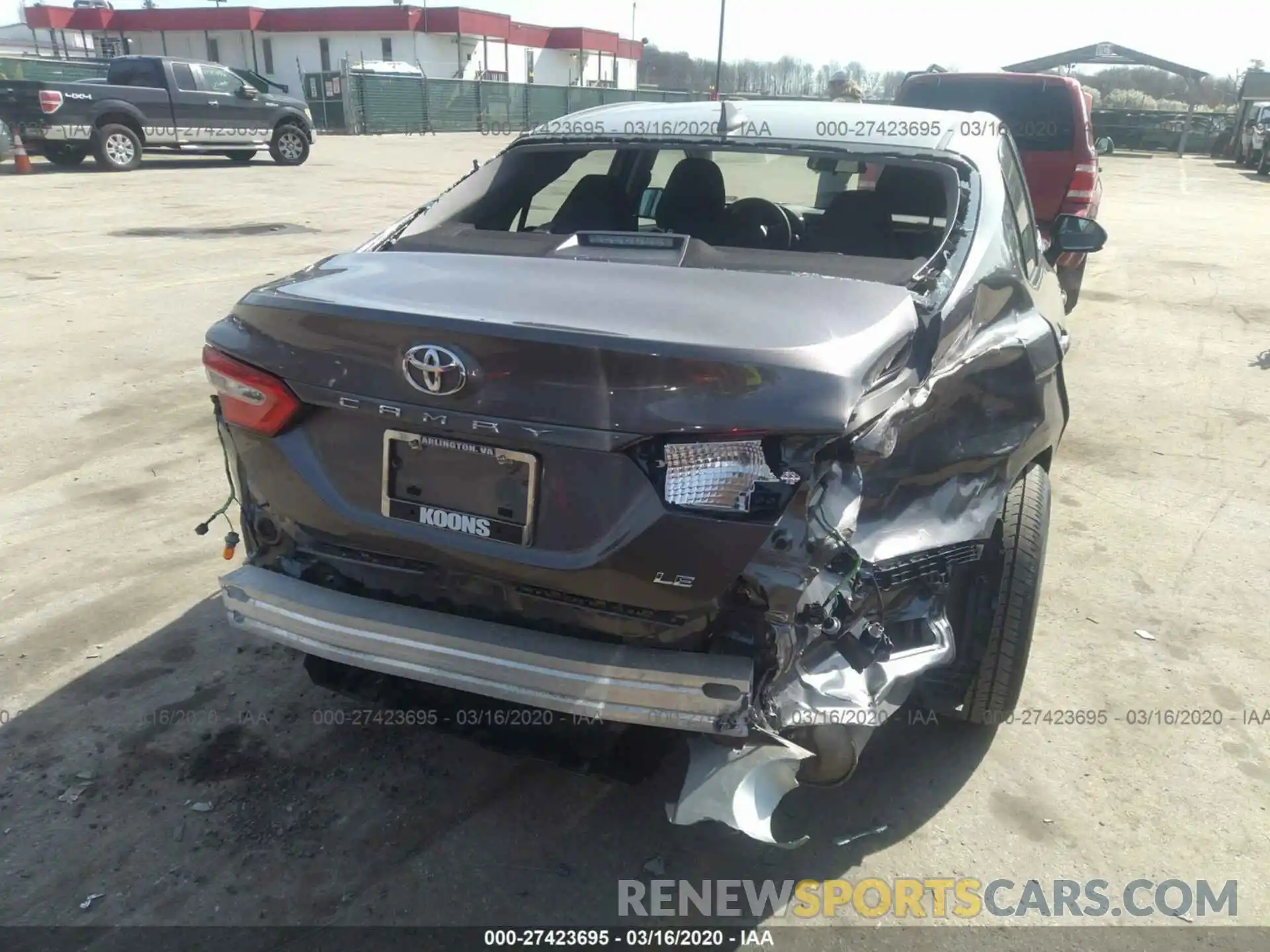 6 Photograph of a damaged car 4T1B11HK7KU242924 TOYOTA CAMRY 2019