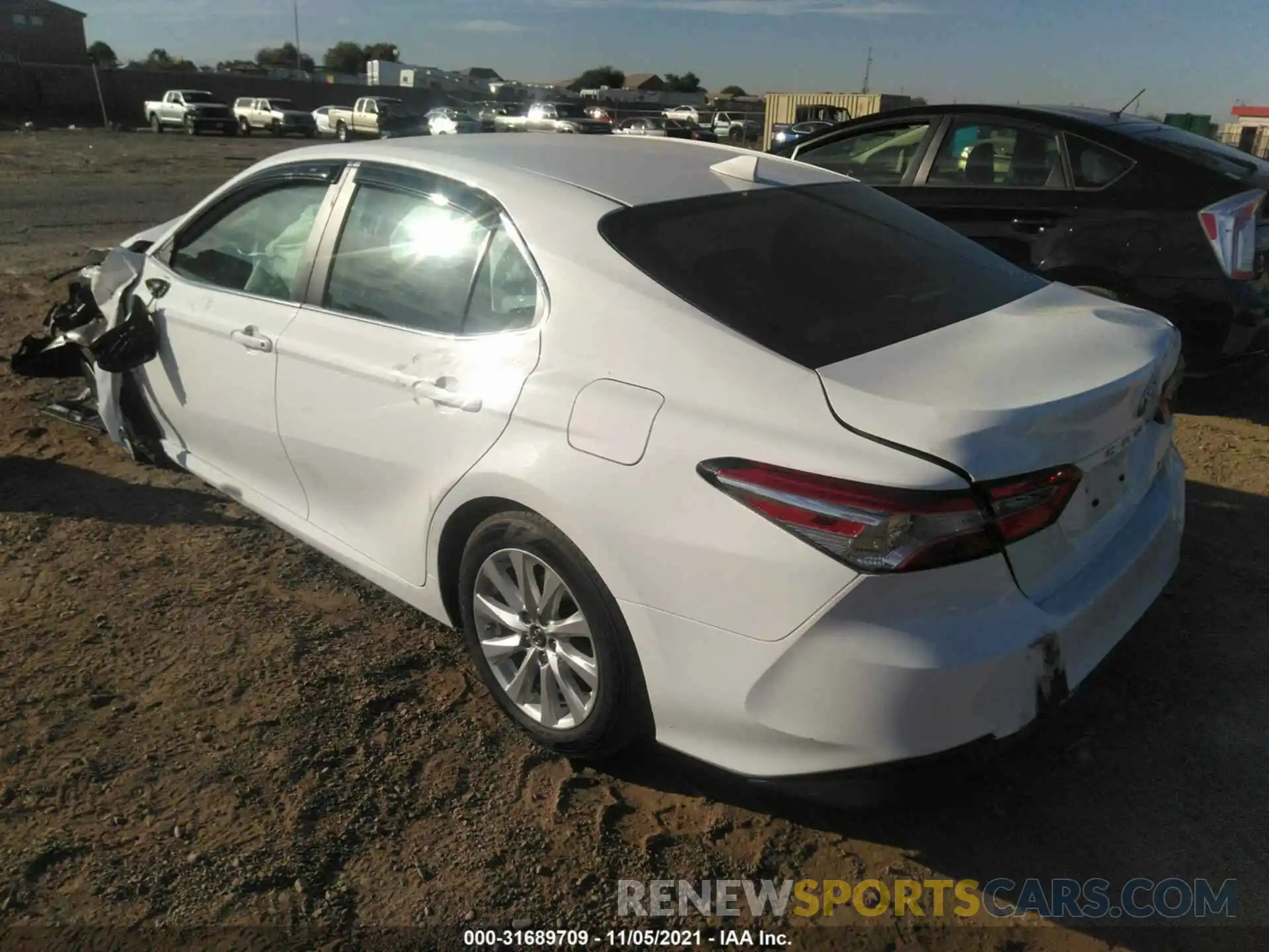 3 Photograph of a damaged car 4T1B11HK7KU242938 TOYOTA CAMRY 2019