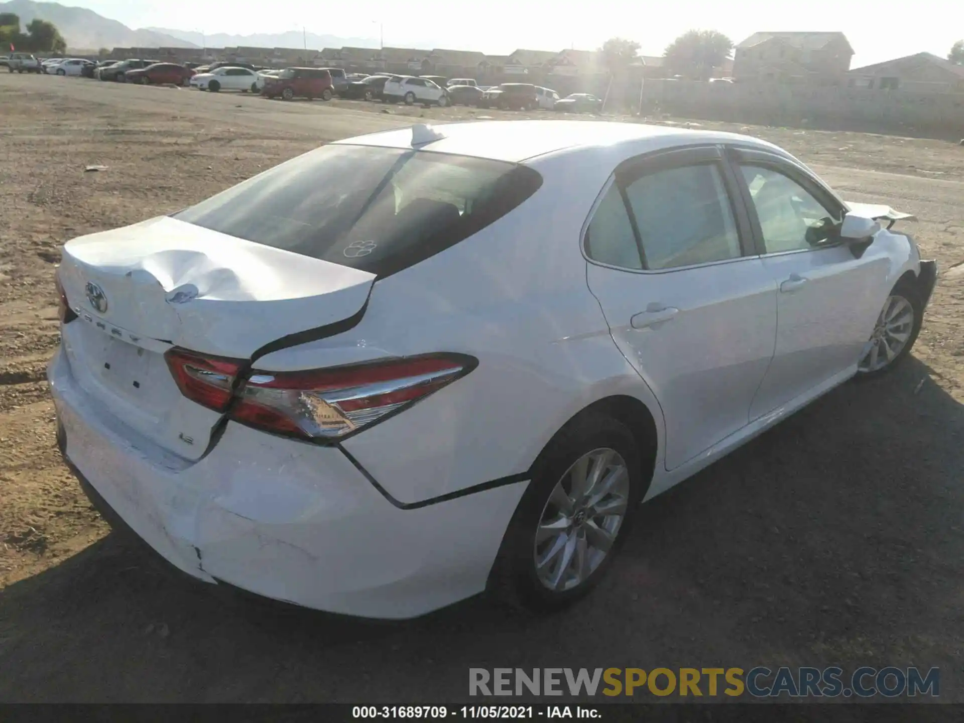 4 Photograph of a damaged car 4T1B11HK7KU242938 TOYOTA CAMRY 2019