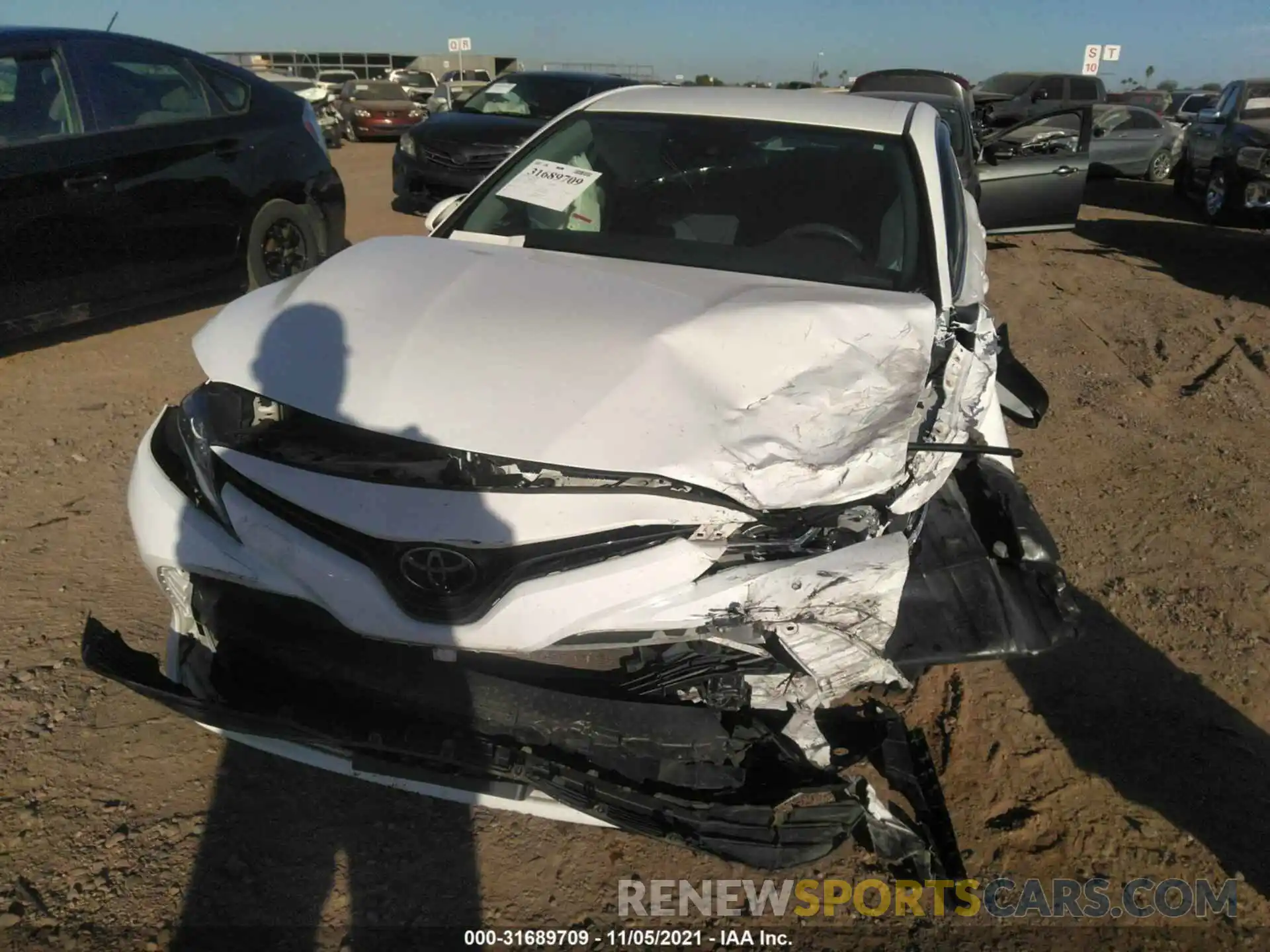 6 Photograph of a damaged car 4T1B11HK7KU242938 TOYOTA CAMRY 2019