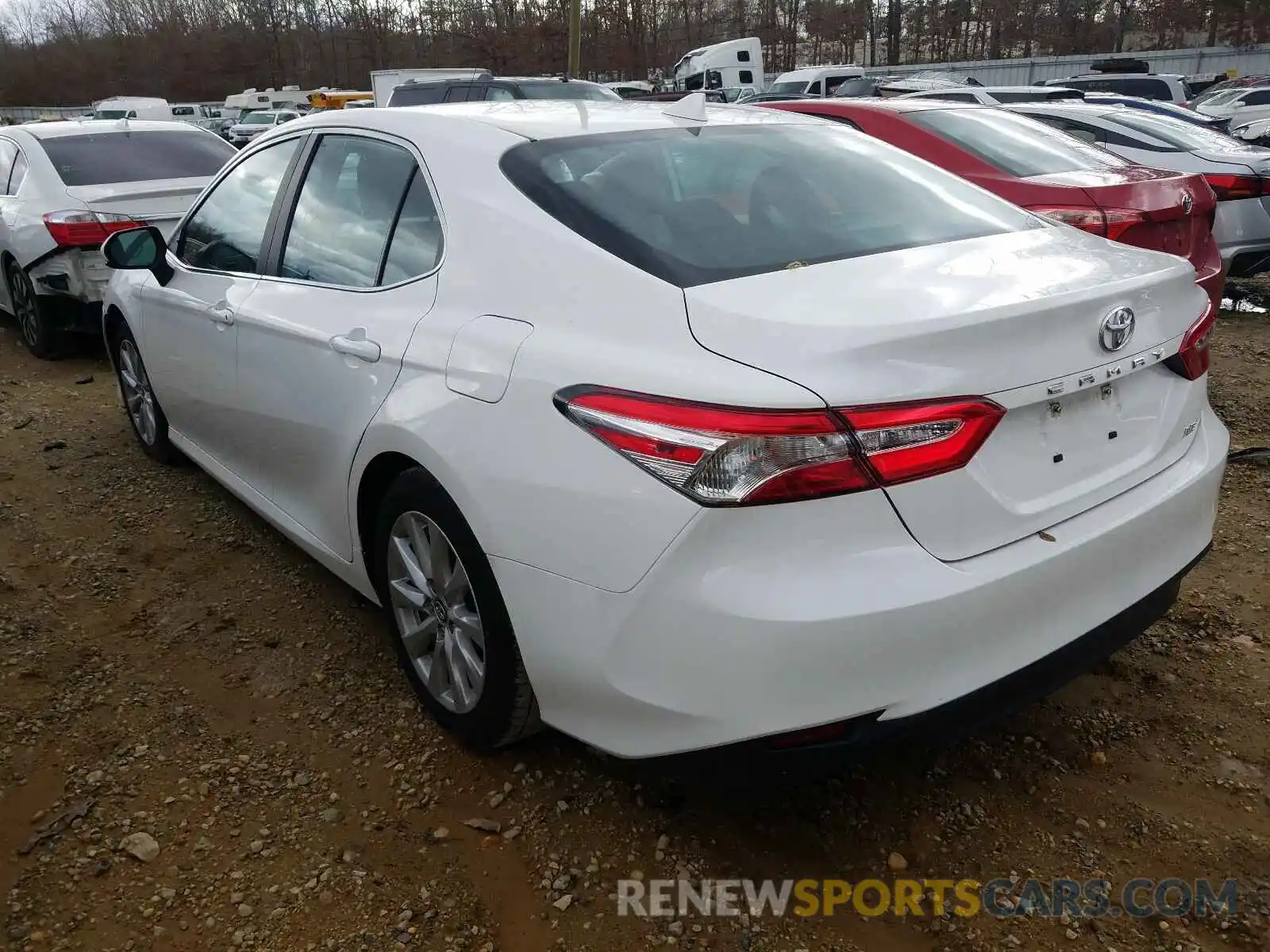 3 Photograph of a damaged car 4T1B11HK7KU243152 TOYOTA CAMRY 2019