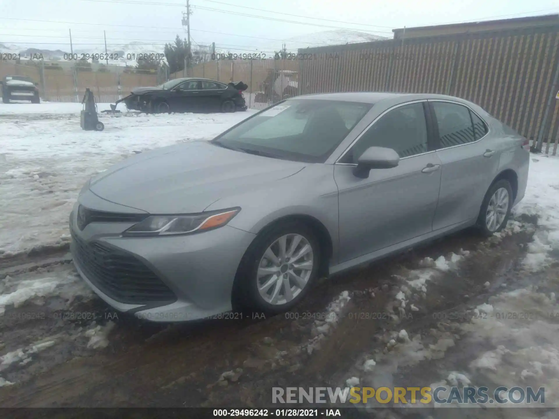 2 Photograph of a damaged car 4T1B11HK7KU243460 TOYOTA CAMRY 2019