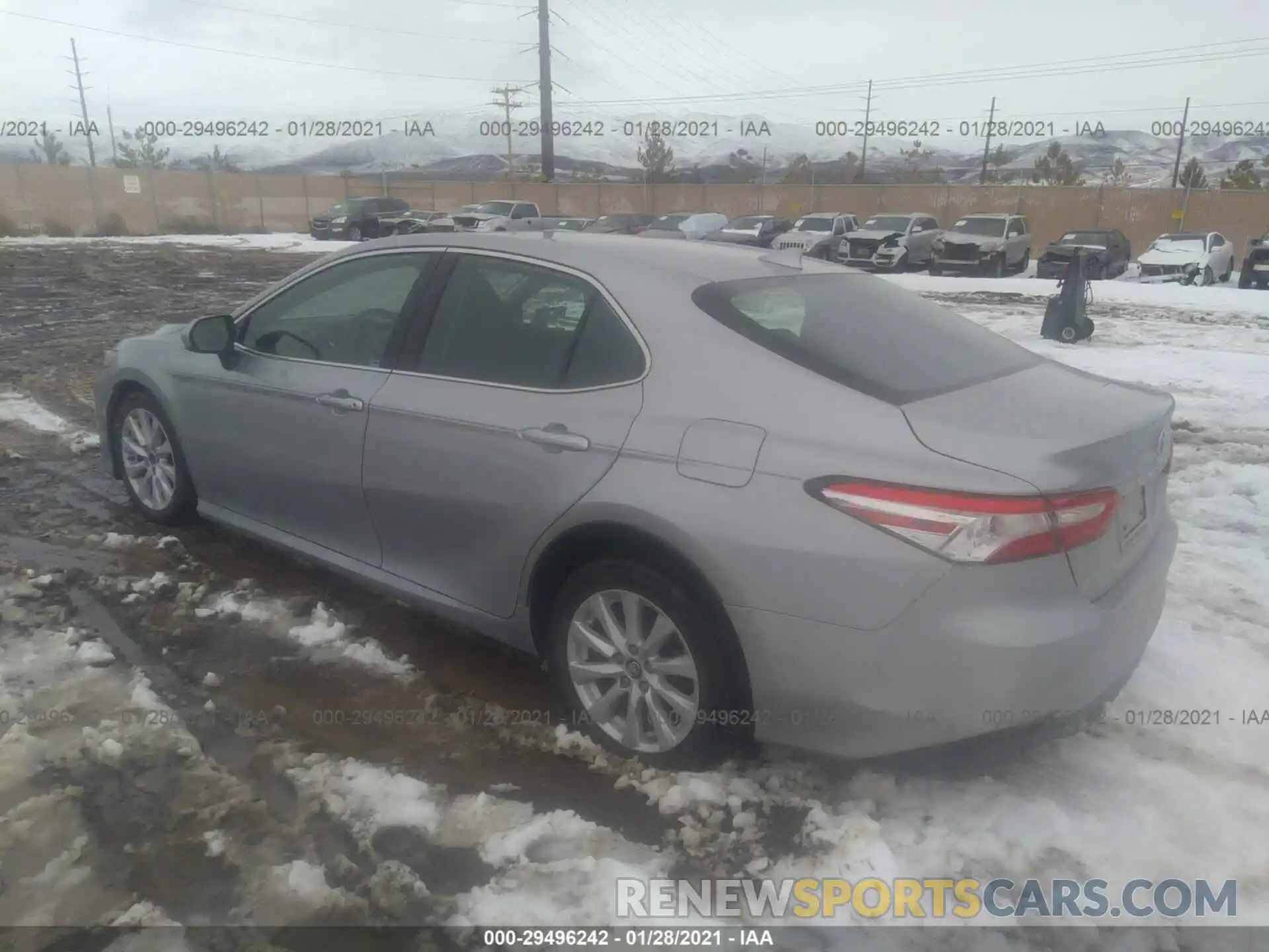 3 Photograph of a damaged car 4T1B11HK7KU243460 TOYOTA CAMRY 2019