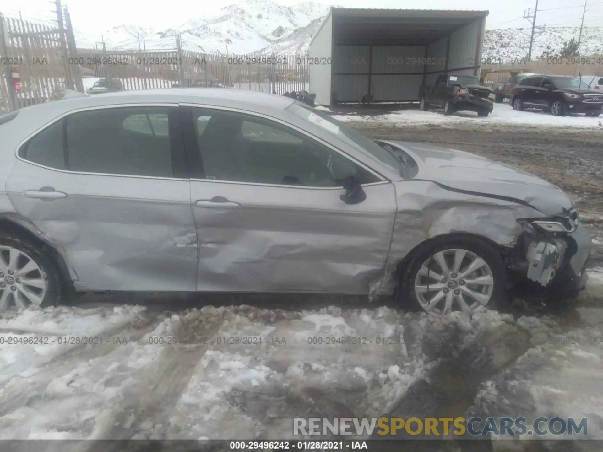 6 Photograph of a damaged car 4T1B11HK7KU243460 TOYOTA CAMRY 2019