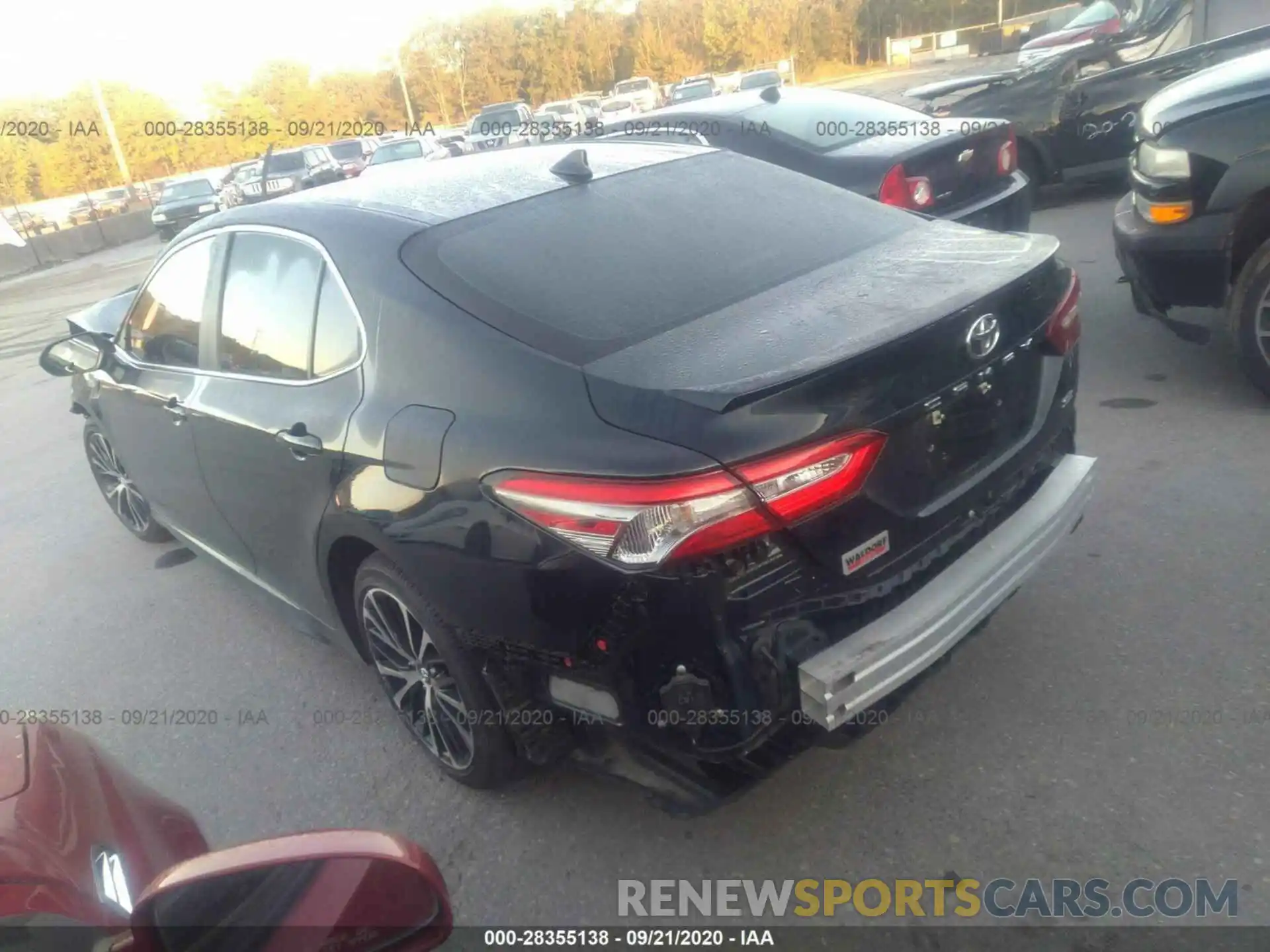 3 Photograph of a damaged car 4T1B11HK7KU244611 TOYOTA CAMRY 2019