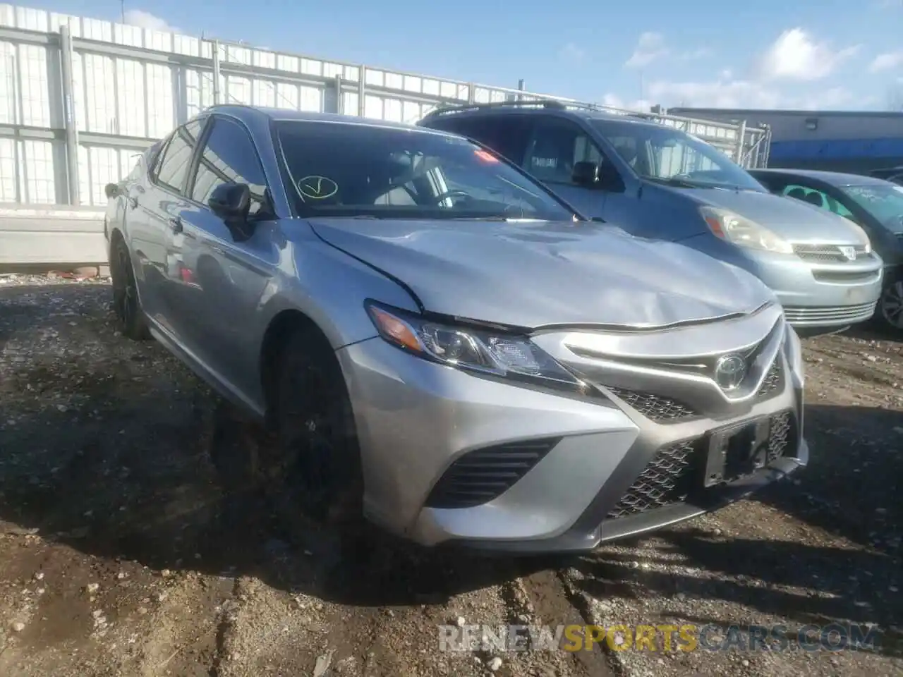 1 Photograph of a damaged car 4T1B11HK7KU244740 TOYOTA CAMRY 2019