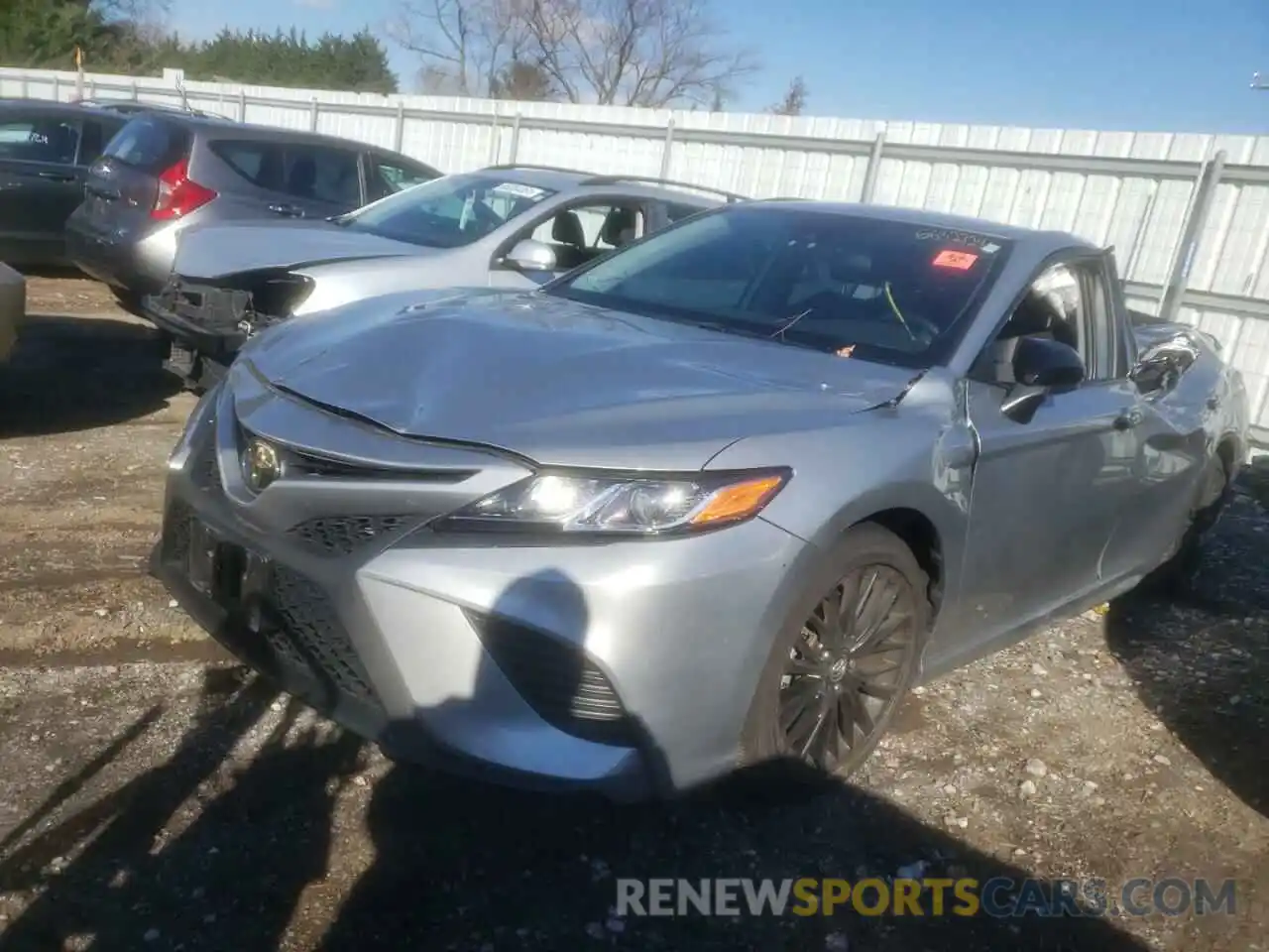 2 Photograph of a damaged car 4T1B11HK7KU244740 TOYOTA CAMRY 2019