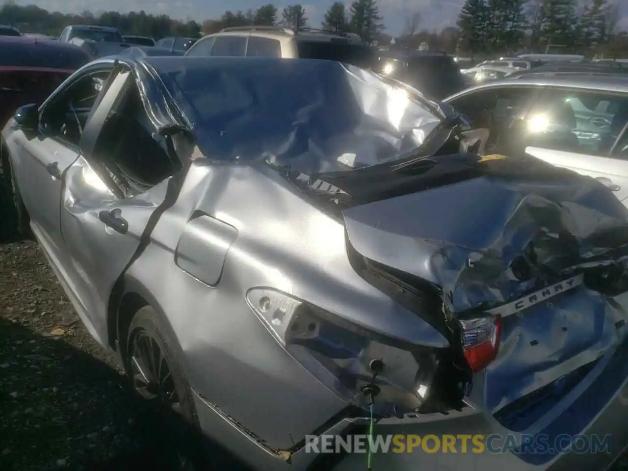 9 Photograph of a damaged car 4T1B11HK7KU244740 TOYOTA CAMRY 2019