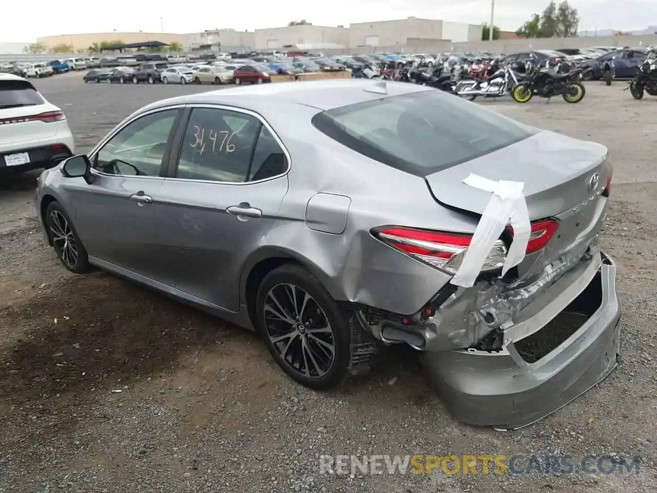 3 Photograph of a damaged car 4T1B11HK7KU245094 TOYOTA CAMRY 2019