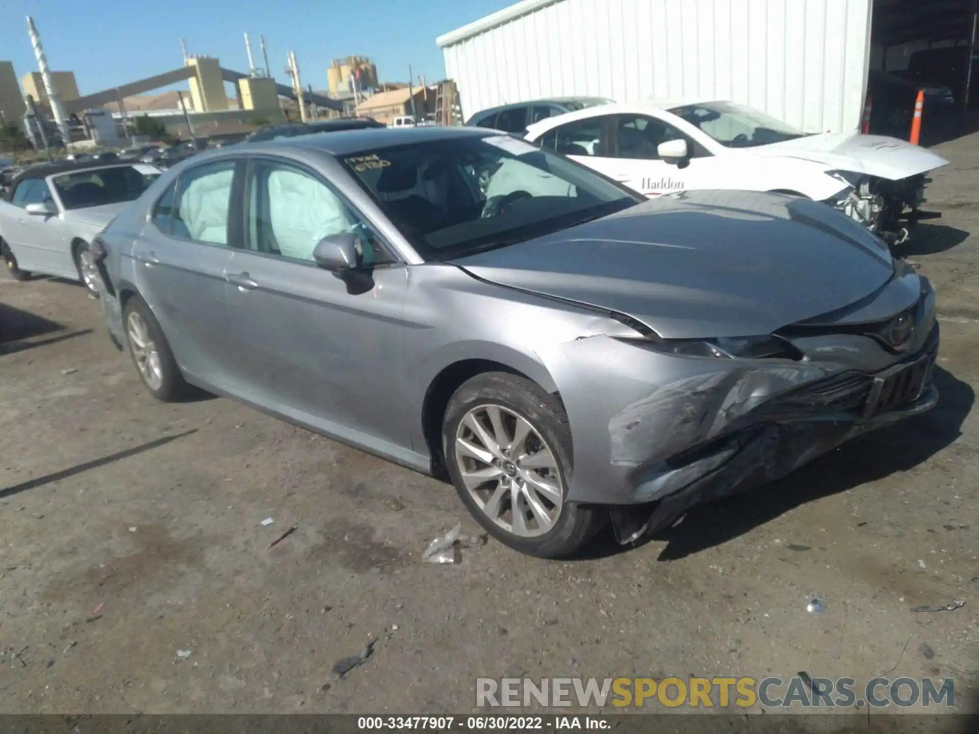 1 Photograph of a damaged car 4T1B11HK7KU245113 TOYOTA CAMRY 2019