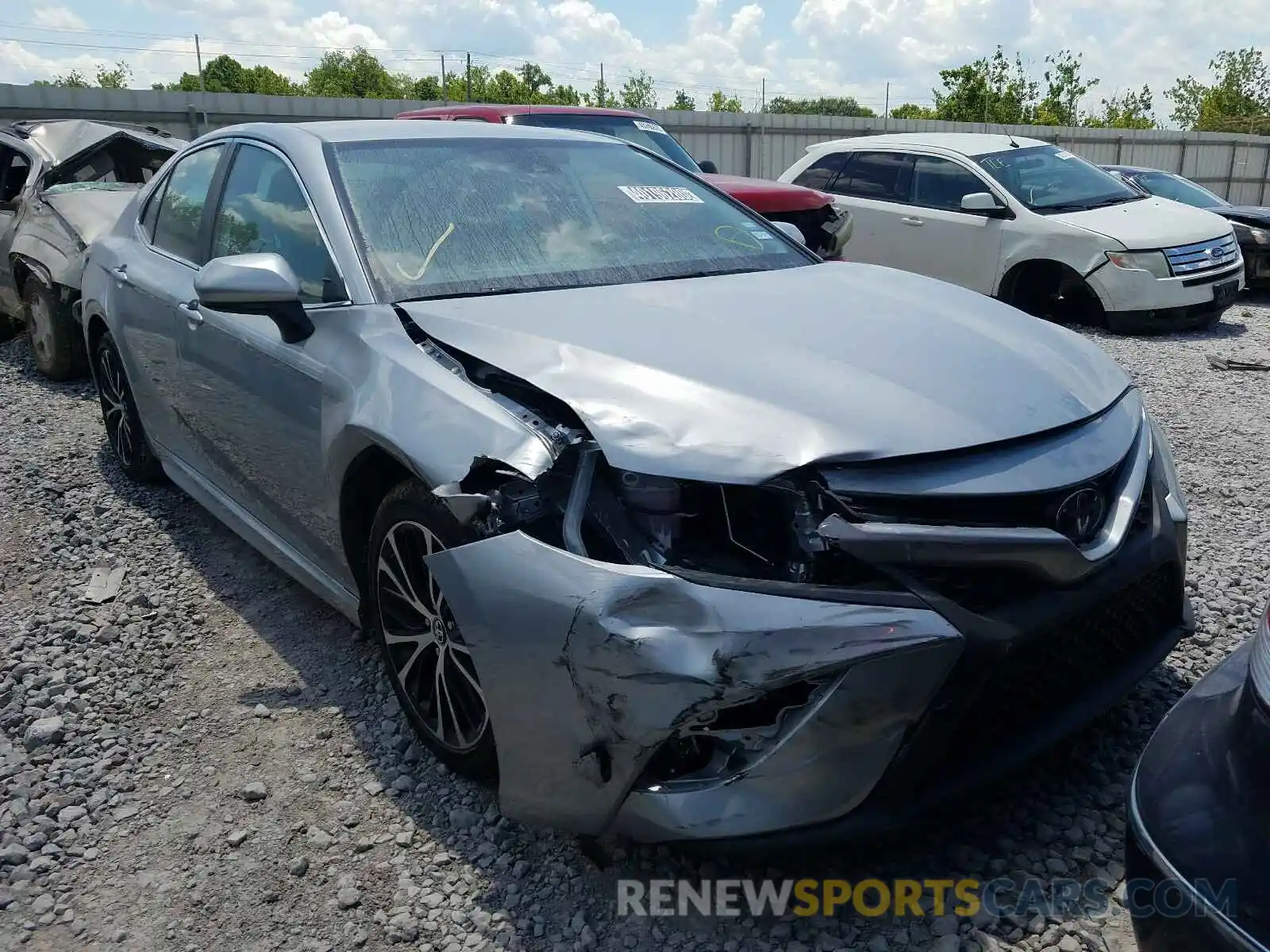 1 Photograph of a damaged car 4T1B11HK7KU245418 TOYOTA CAMRY 2019