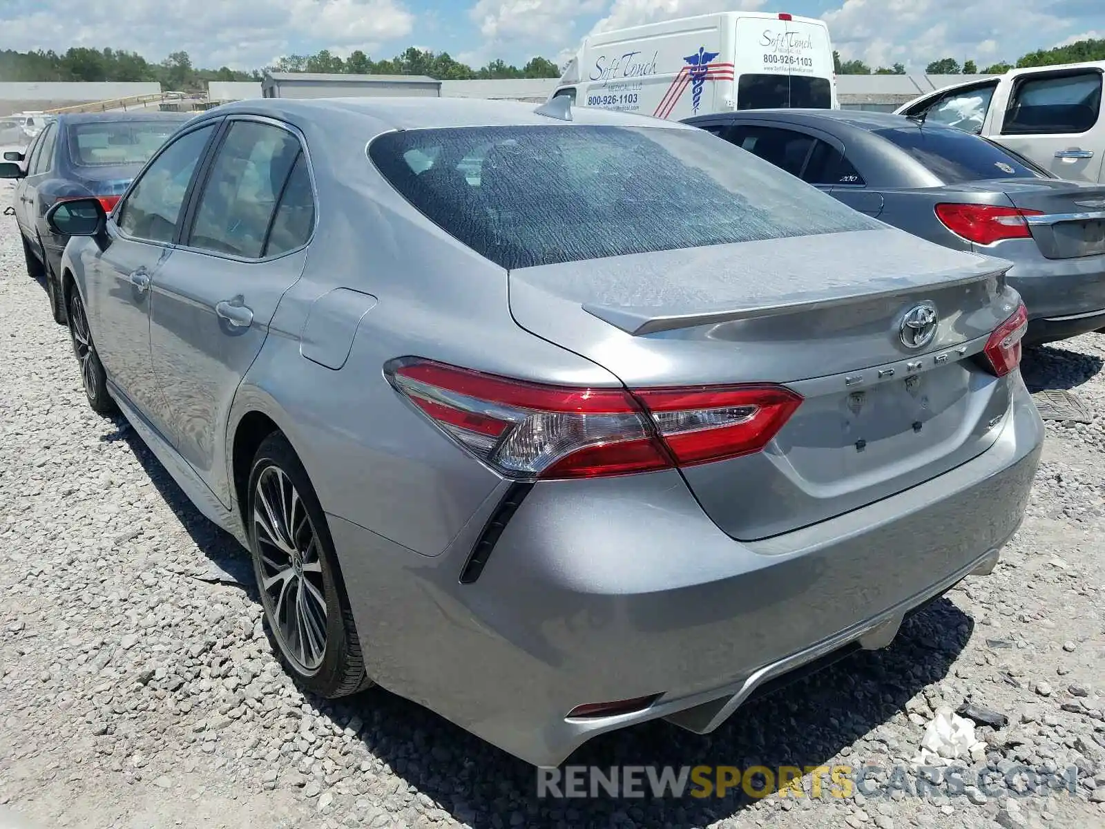 3 Photograph of a damaged car 4T1B11HK7KU245418 TOYOTA CAMRY 2019