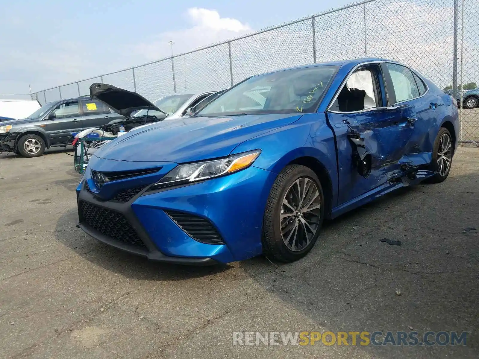 2 Photograph of a damaged car 4T1B11HK7KU246200 TOYOTA CAMRY 2019