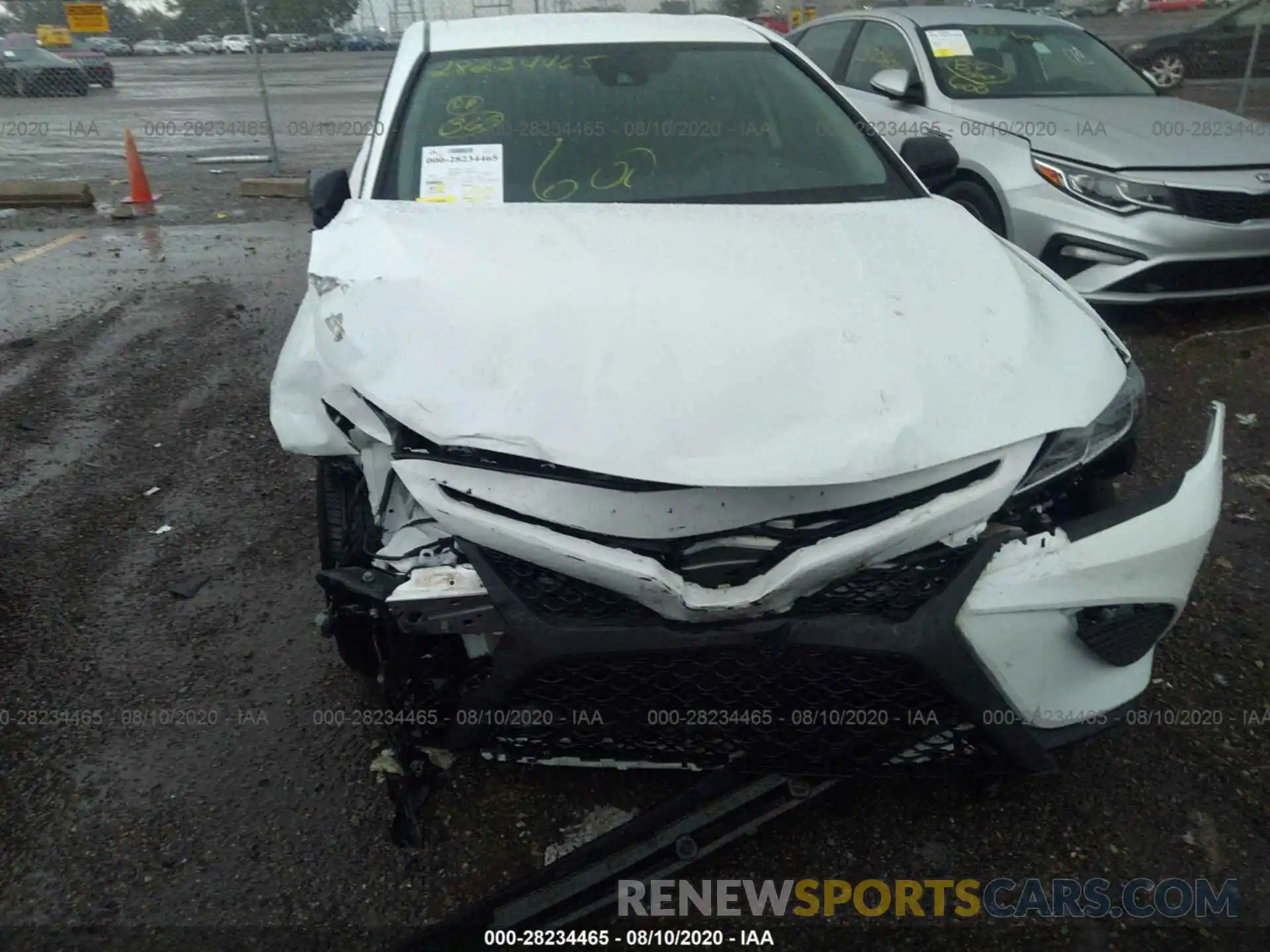 6 Photograph of a damaged car 4T1B11HK7KU246598 TOYOTA CAMRY 2019