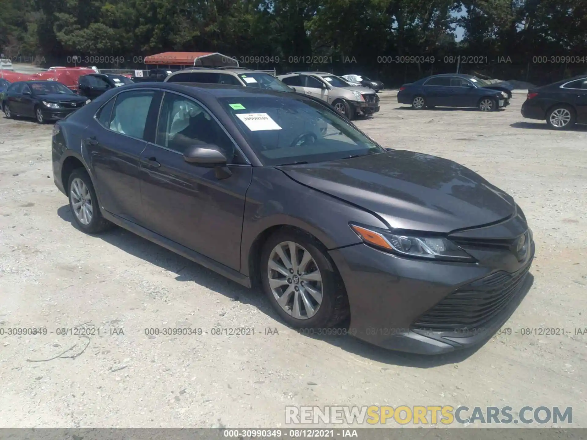 1 Photograph of a damaged car 4T1B11HK7KU246830 TOYOTA CAMRY 2019