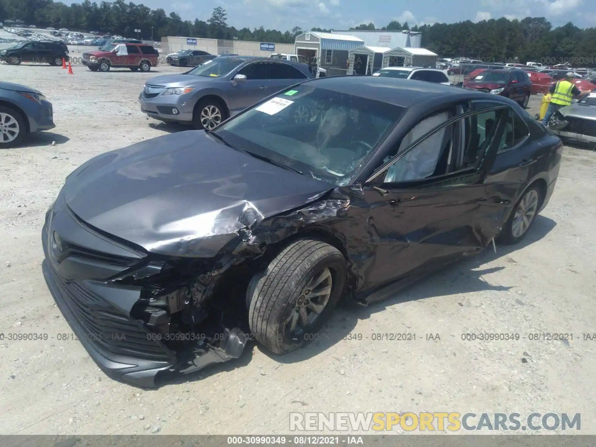 2 Photograph of a damaged car 4T1B11HK7KU246830 TOYOTA CAMRY 2019