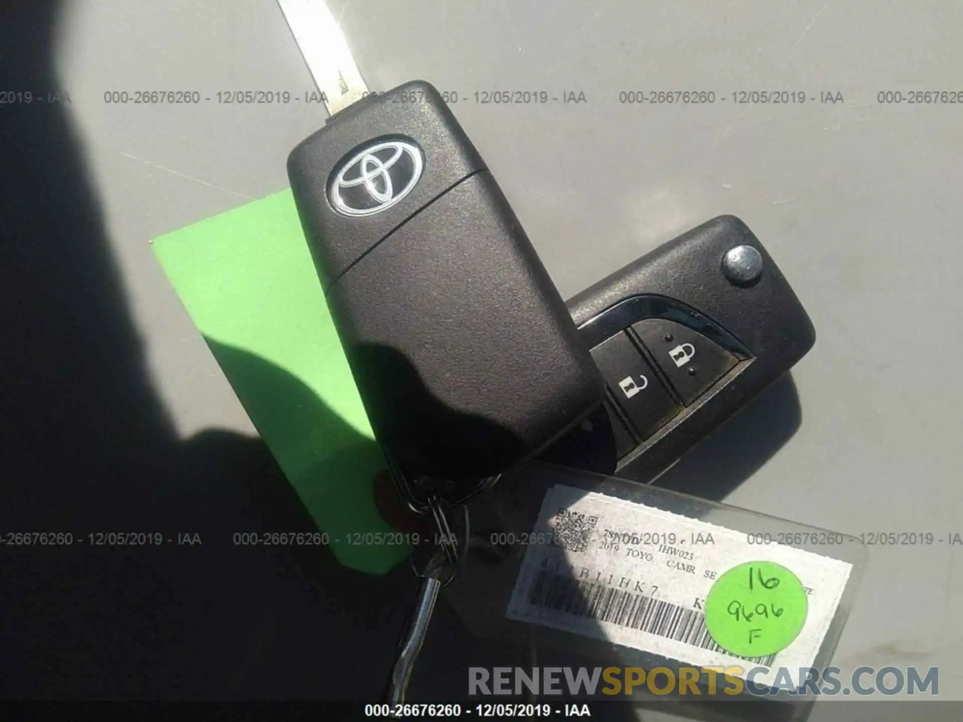 11 Photograph of a damaged car 4T1B11HK7KU246861 TOYOTA CAMRY 2019