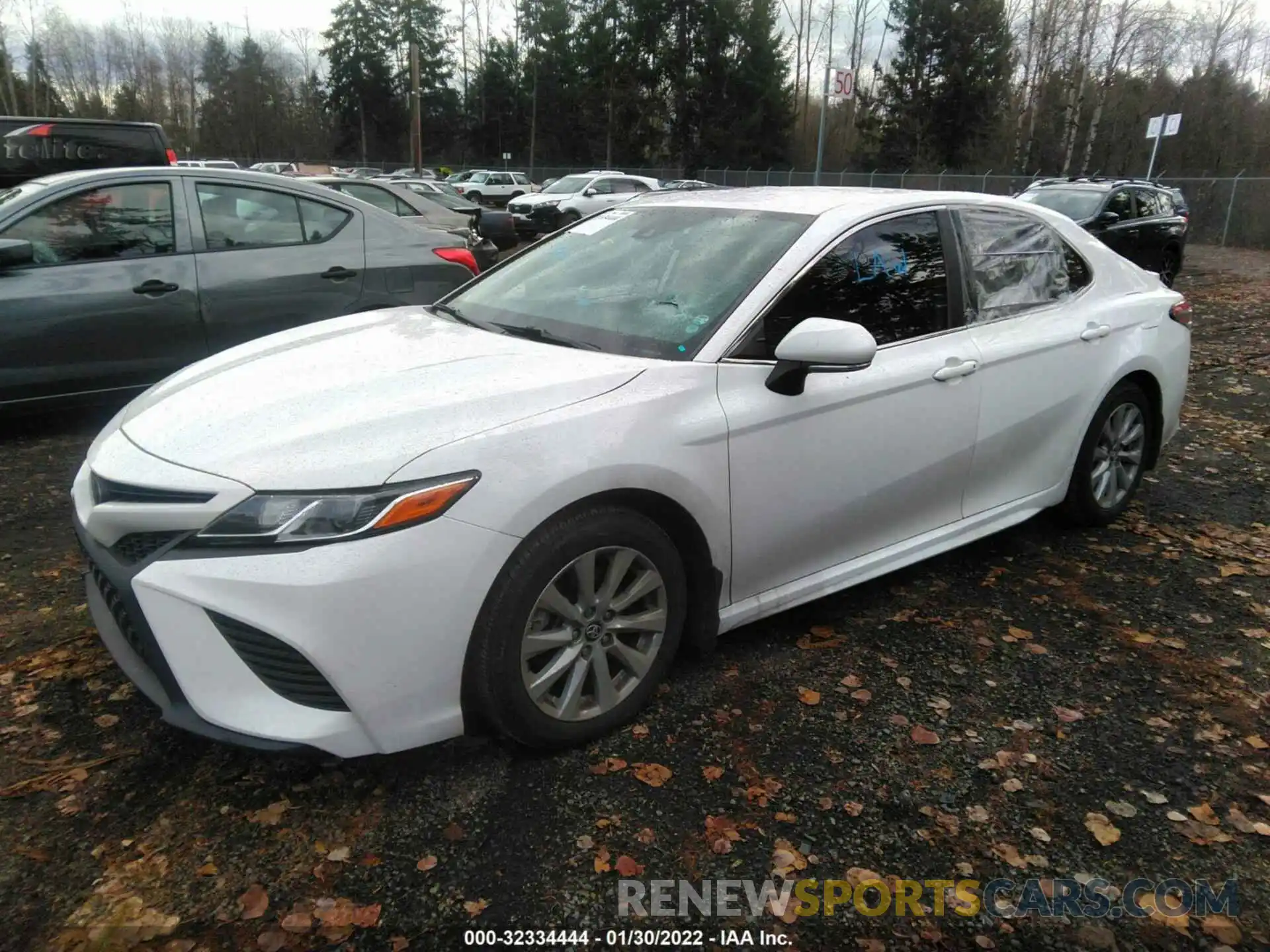 2 Photograph of a damaged car 4T1B11HK7KU247170 TOYOTA CAMRY 2019