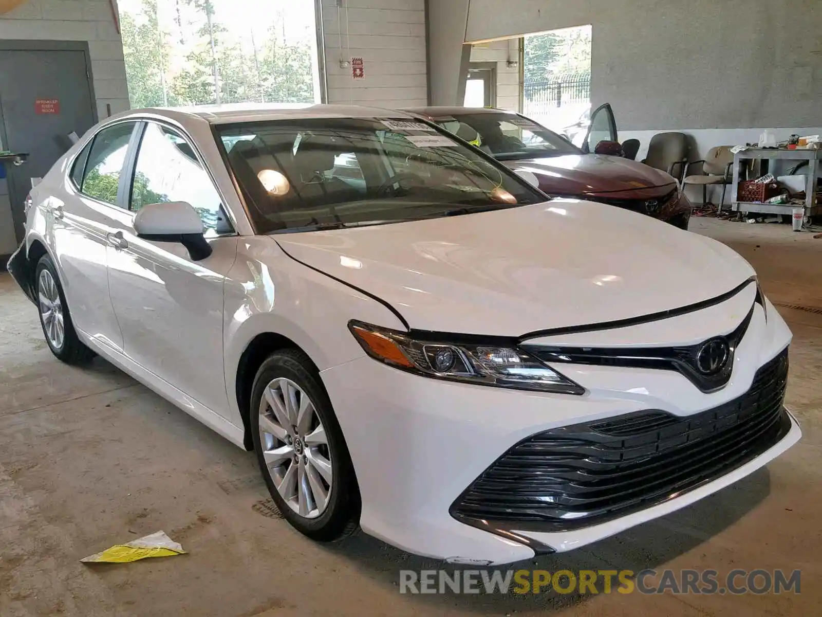 1 Photograph of a damaged car 4T1B11HK7KU247217 TOYOTA CAMRY 2019