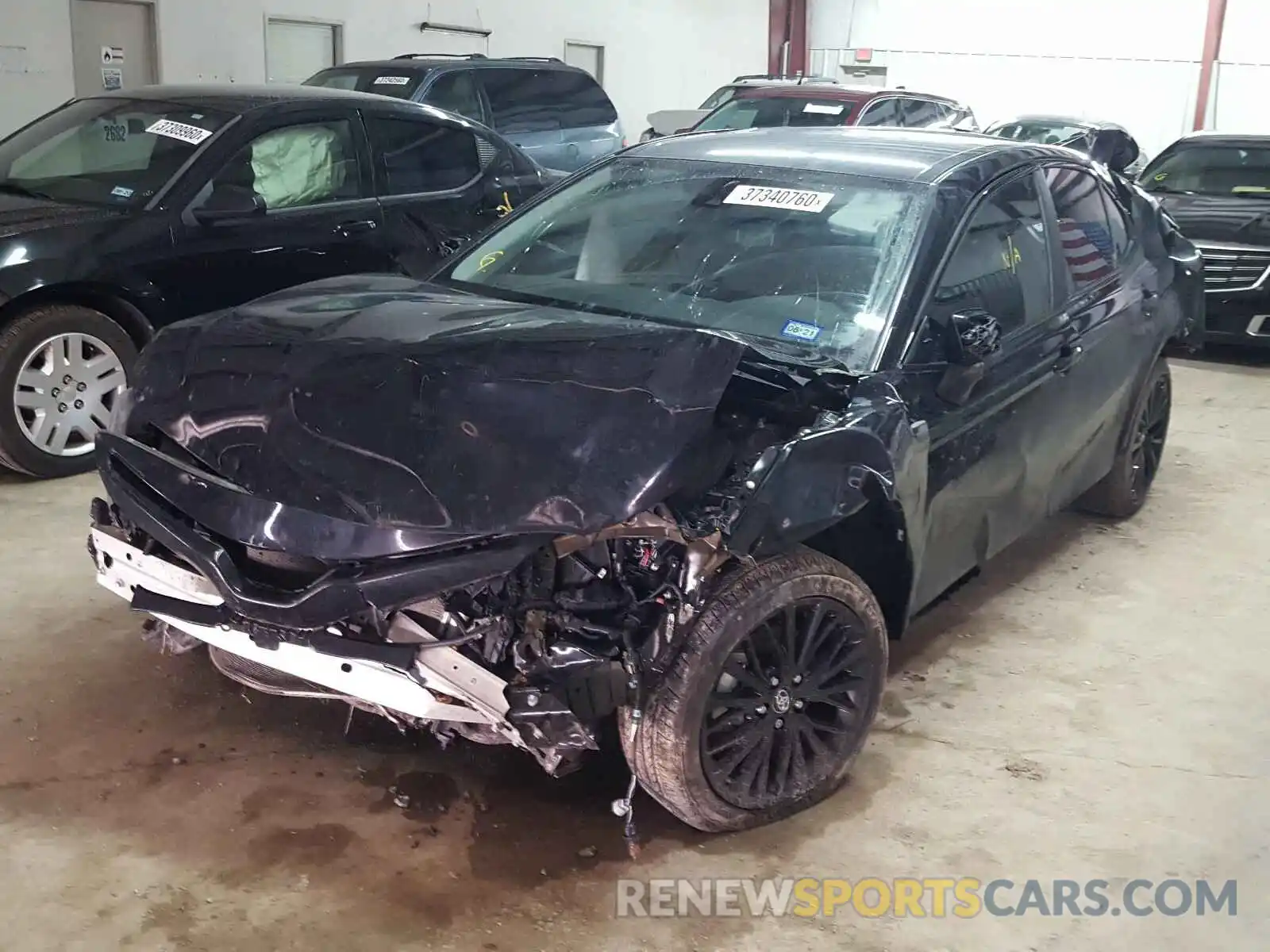 2 Photograph of a damaged car 4T1B11HK7KU247833 TOYOTA CAMRY 2019