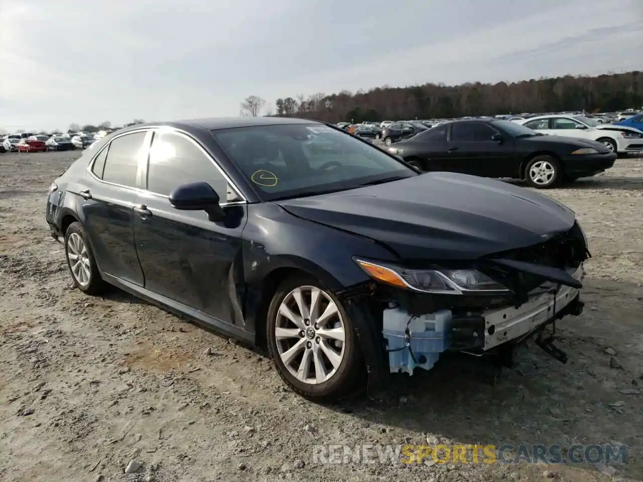 1 Photograph of a damaged car 4T1B11HK7KU248321 TOYOTA CAMRY 2019