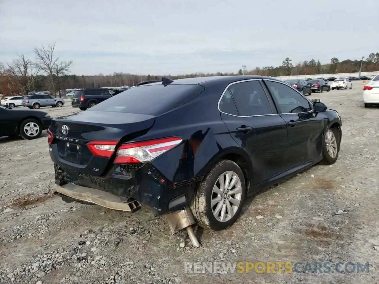 4 Фотография поврежденного автомобиля 4T1B11HK7KU248321 TOYOTA CAMRY 2019