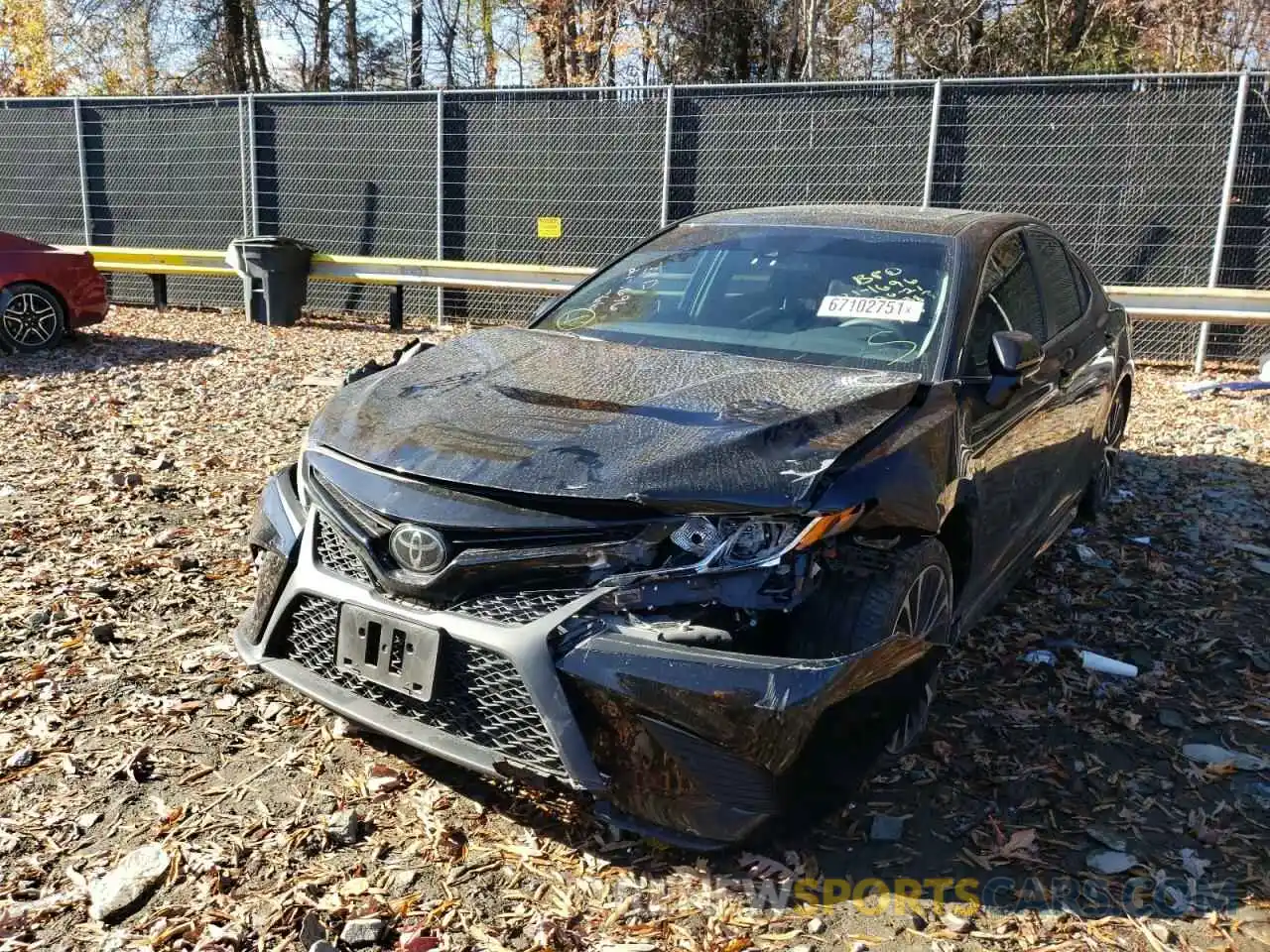 9 Photograph of a damaged car 4T1B11HK7KU248383 TOYOTA CAMRY 2019