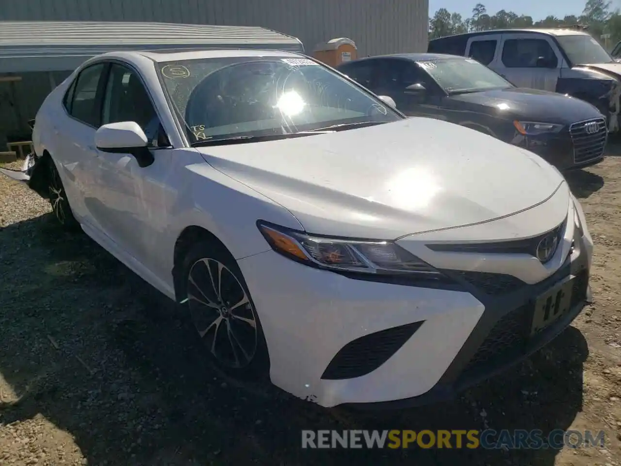 1 Photograph of a damaged car 4T1B11HK7KU248609 TOYOTA CAMRY 2019