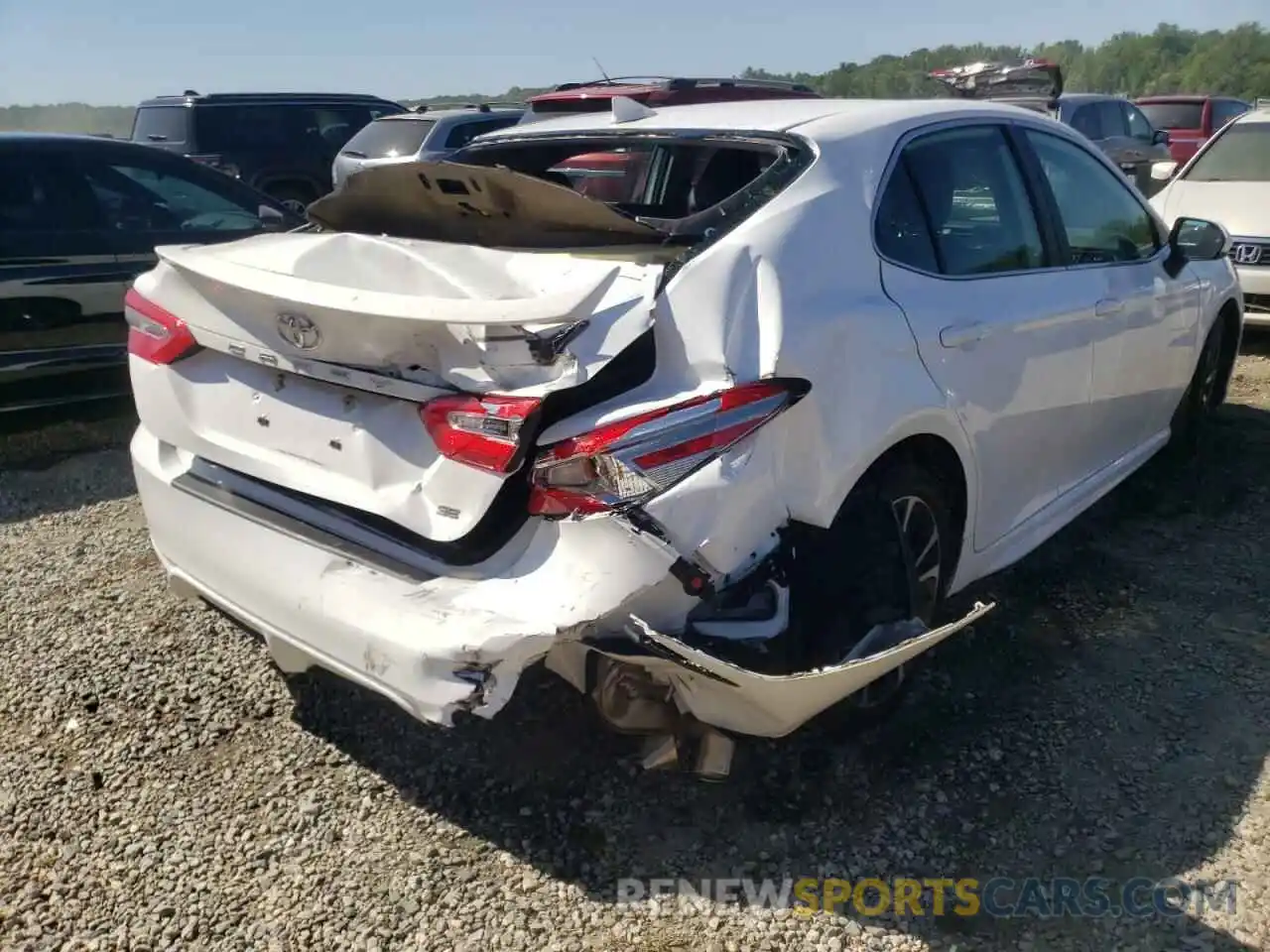 4 Photograph of a damaged car 4T1B11HK7KU248609 TOYOTA CAMRY 2019