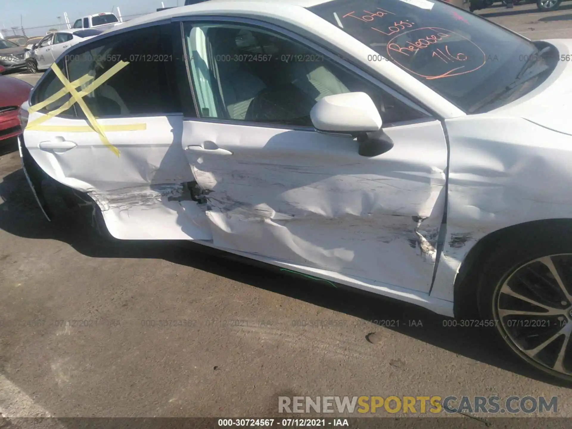 6 Photograph of a damaged car 4T1B11HK7KU248951 TOYOTA CAMRY 2019