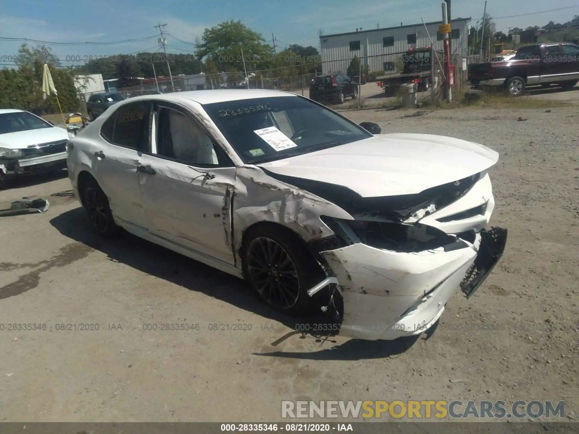 1 Photograph of a damaged car 4T1B11HK7KU249324 TOYOTA CAMRY 2019