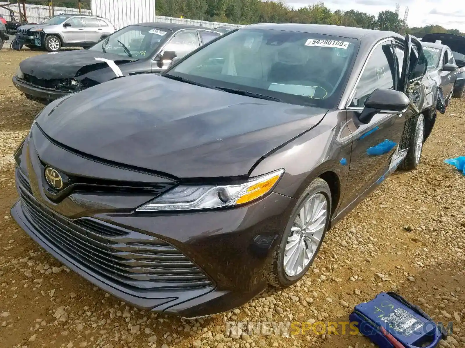 2 Photograph of a damaged car 4T1B11HK7KU250067 TOYOTA CAMRY 2019