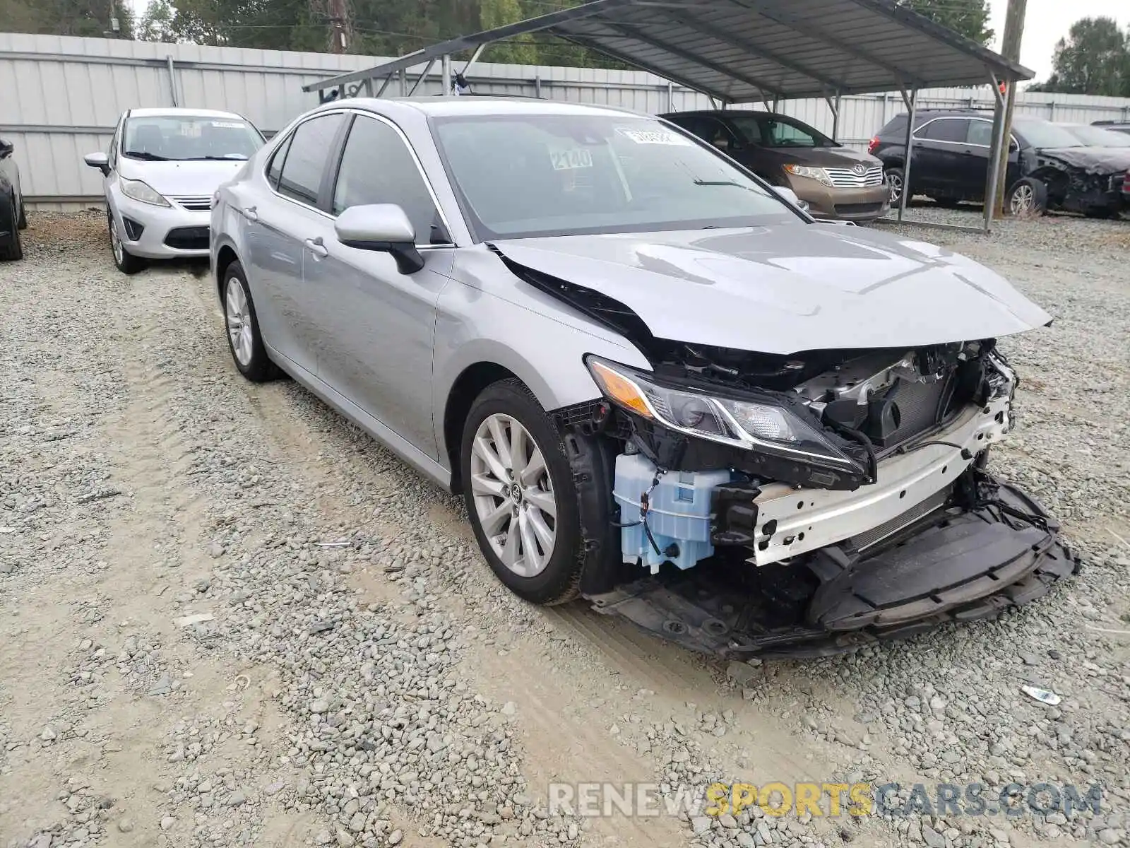 1 Photograph of a damaged car 4T1B11HK7KU250442 TOYOTA CAMRY 2019