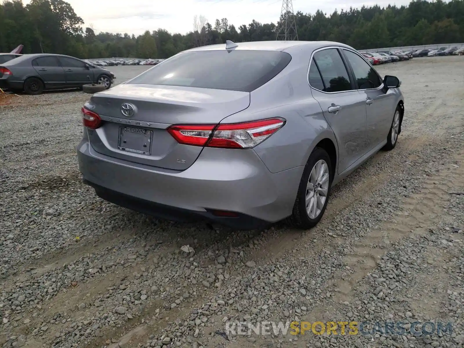 4 Photograph of a damaged car 4T1B11HK7KU250442 TOYOTA CAMRY 2019