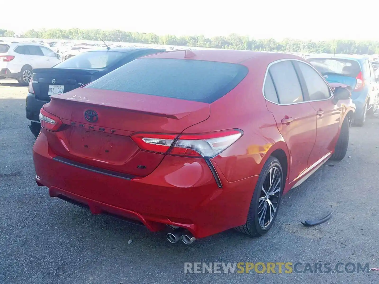 4 Photograph of a damaged car 4T1B11HK7KU251235 TOYOTA CAMRY 2019