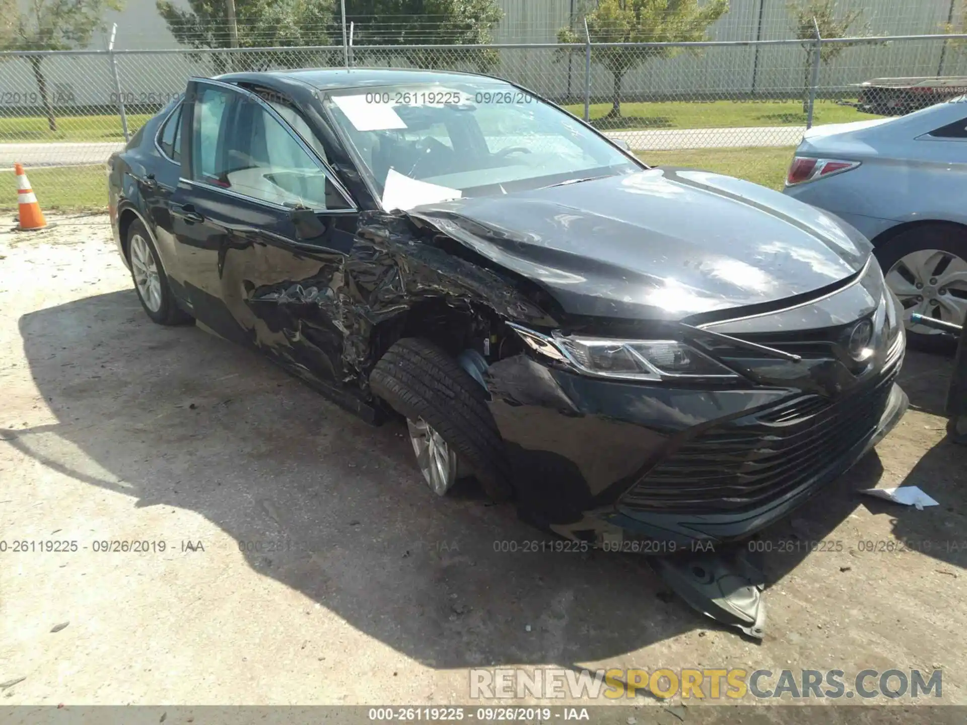 1 Photograph of a damaged car 4T1B11HK7KU251512 TOYOTA CAMRY 2019