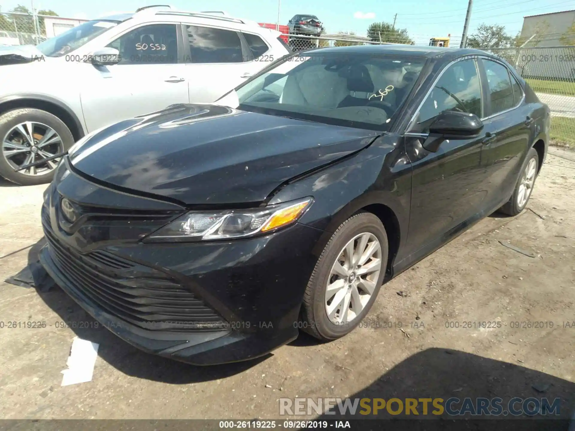 2 Photograph of a damaged car 4T1B11HK7KU251512 TOYOTA CAMRY 2019