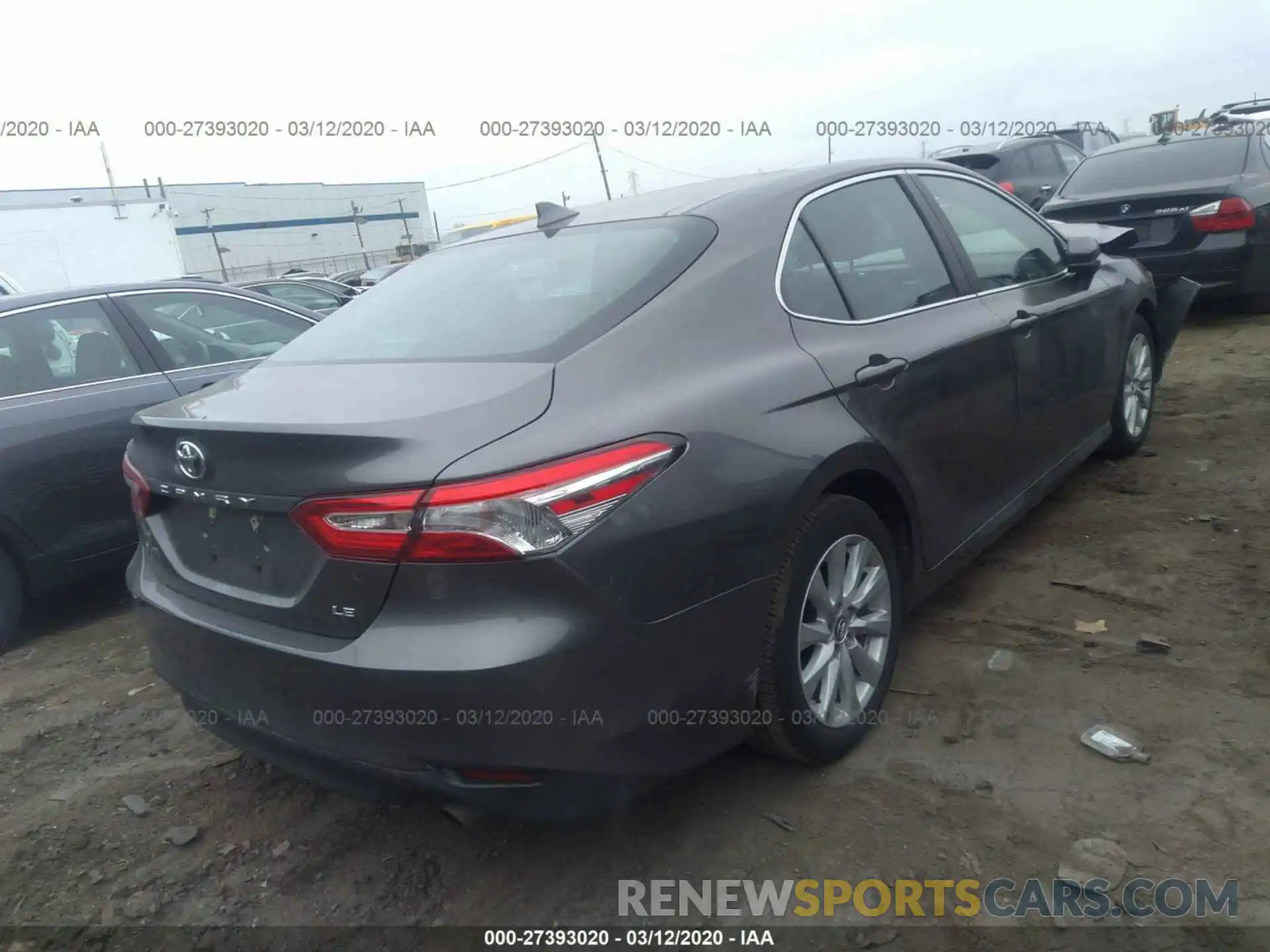 4 Фотография поврежденного автомобиля 4T1B11HK7KU252546 TOYOTA CAMRY 2019