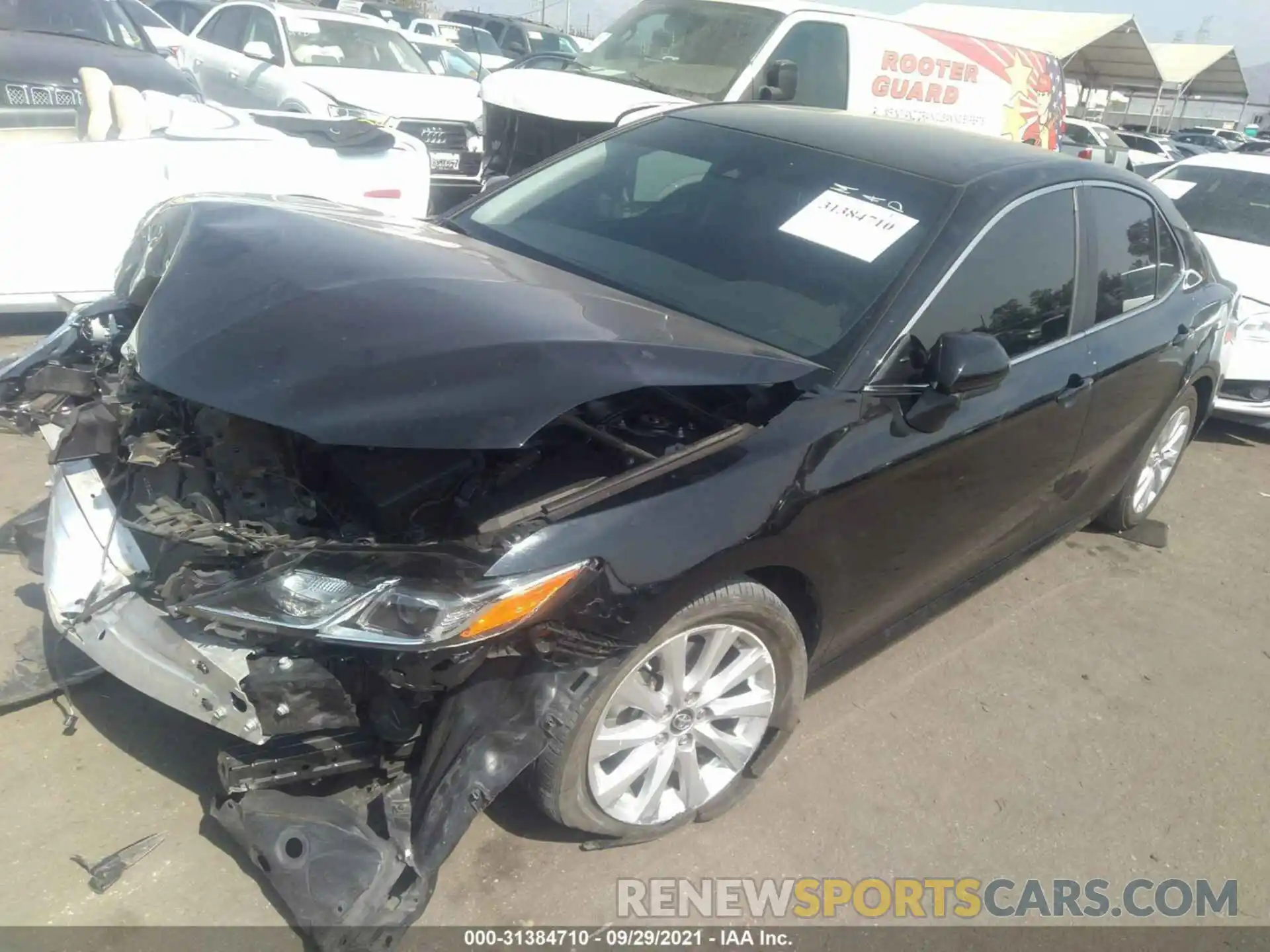 2 Photograph of a damaged car 4T1B11HK7KU252658 TOYOTA CAMRY 2019