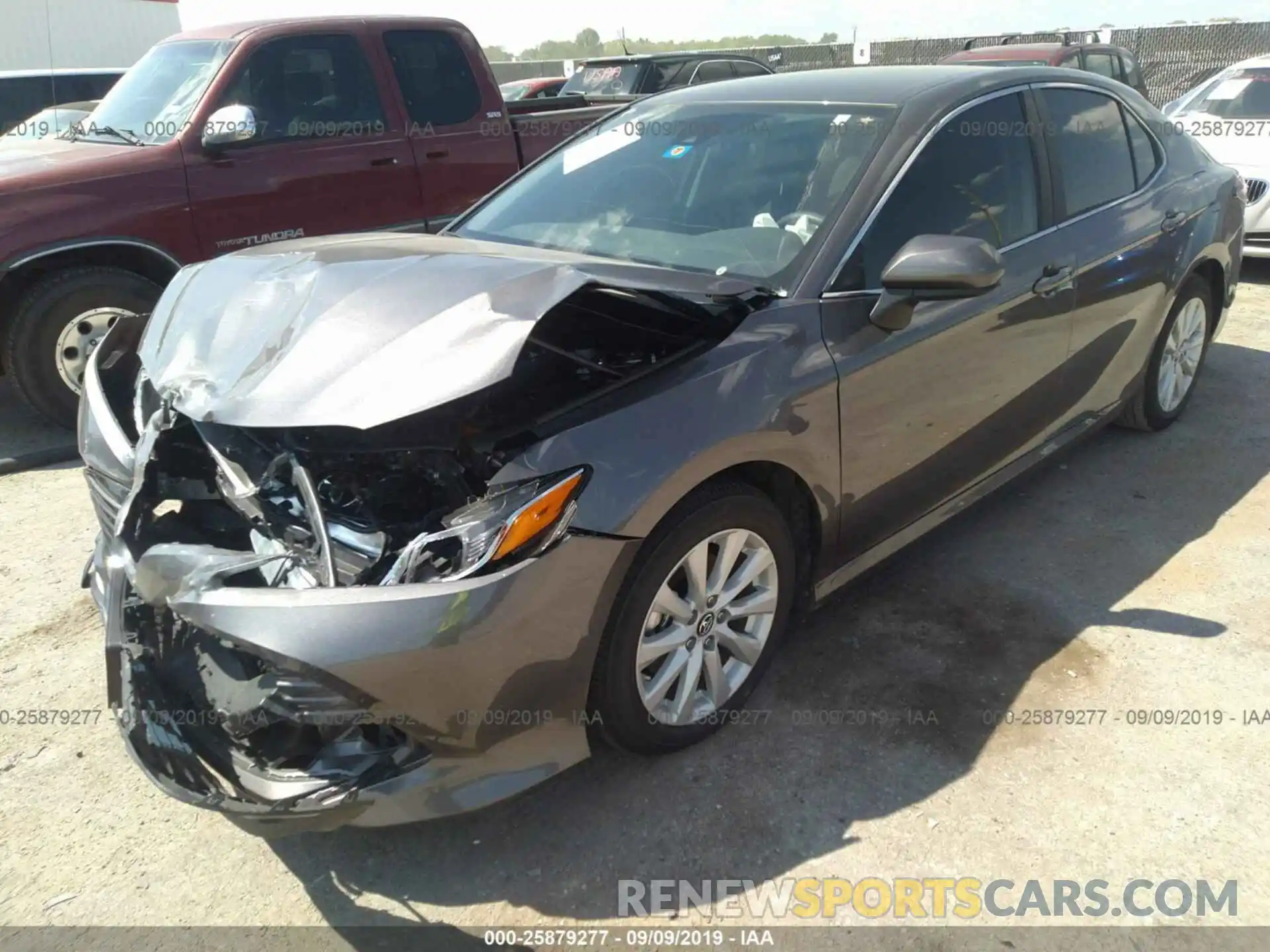 2 Photograph of a damaged car 4T1B11HK7KU252952 TOYOTA CAMRY 2019