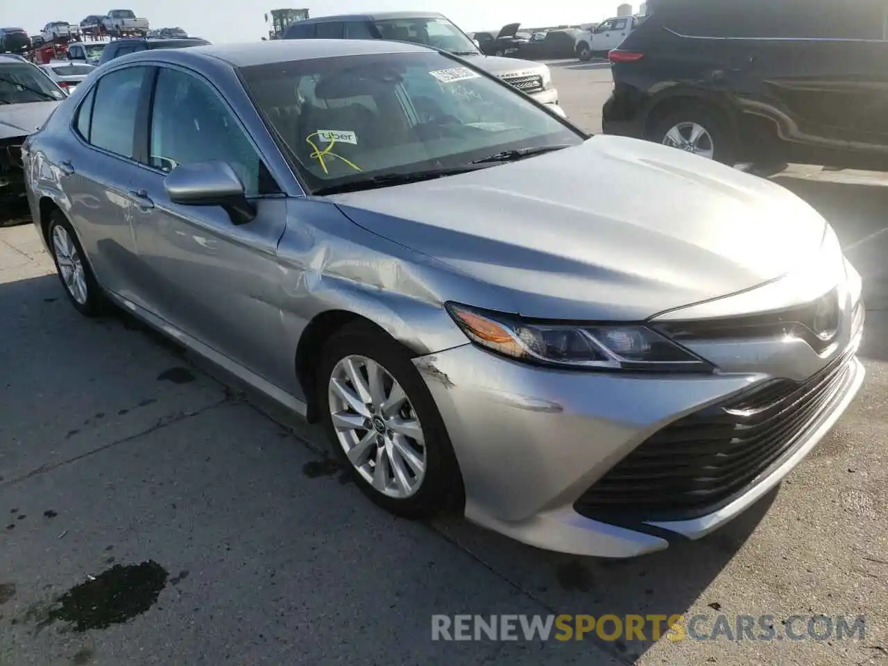 1 Photograph of a damaged car 4T1B11HK7KU253888 TOYOTA CAMRY 2019