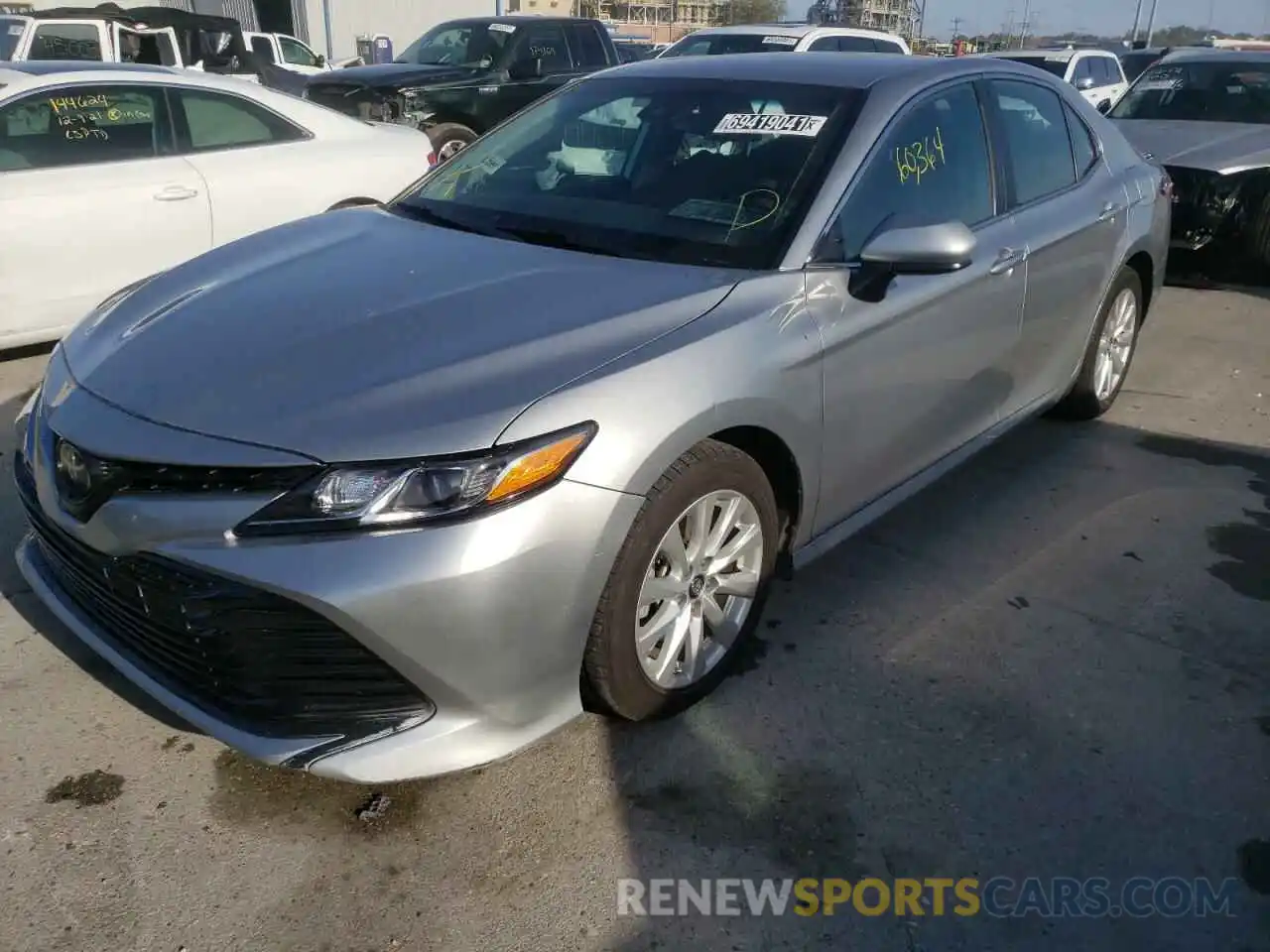 2 Photograph of a damaged car 4T1B11HK7KU253888 TOYOTA CAMRY 2019