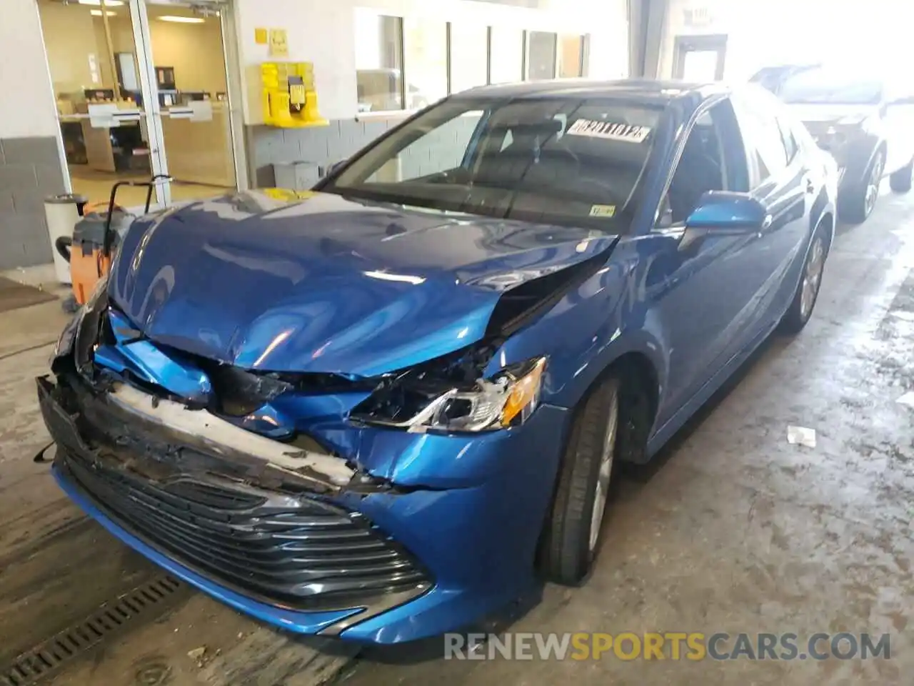 2 Photograph of a damaged car 4T1B11HK7KU254331 TOYOTA CAMRY 2019