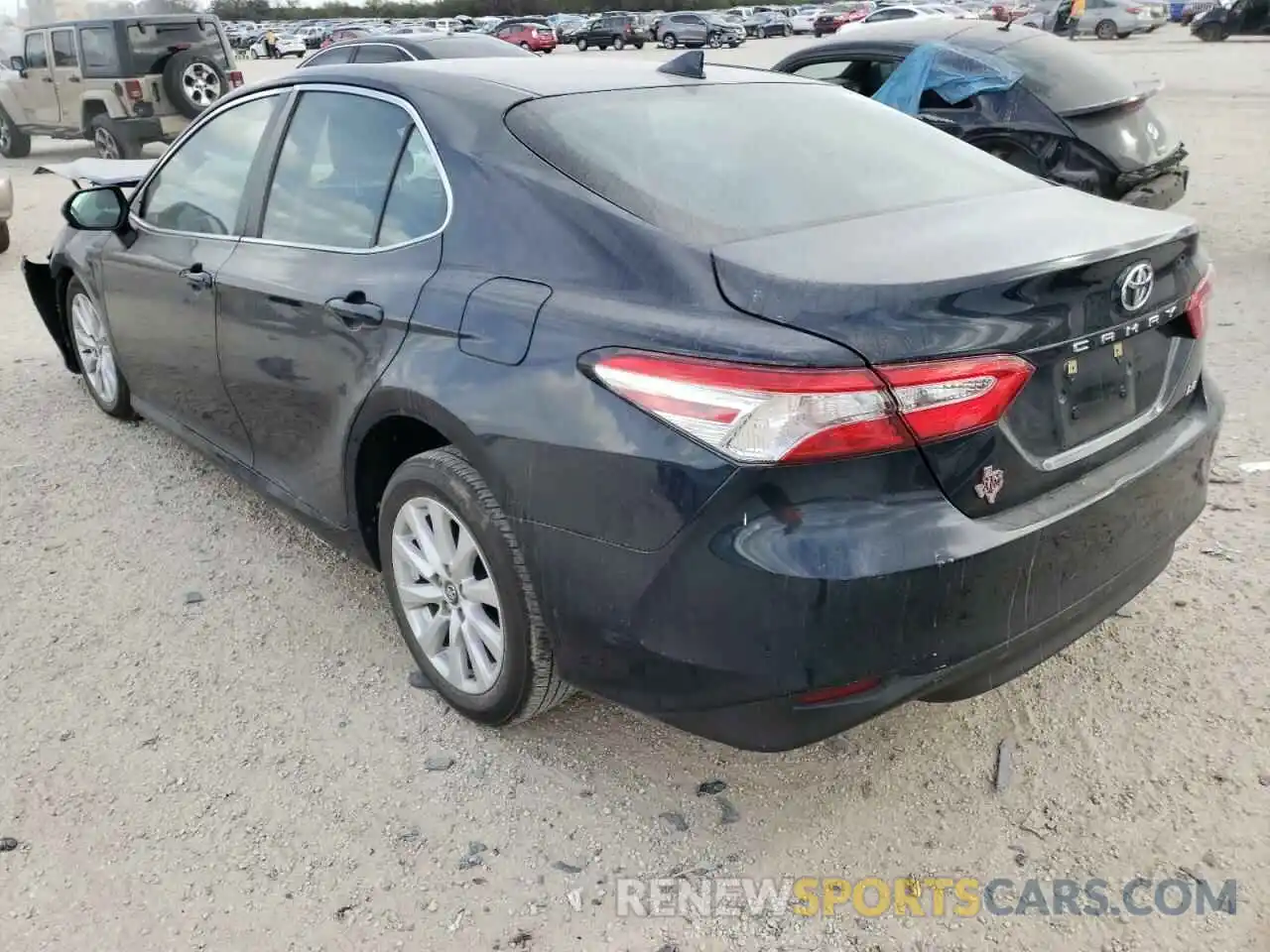 3 Photograph of a damaged car 4T1B11HK7KU254586 TOYOTA CAMRY 2019