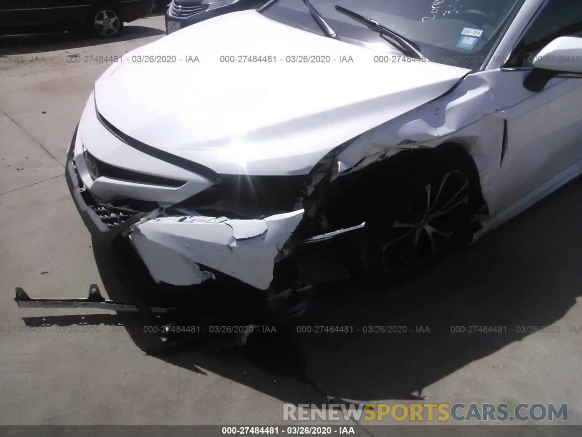 6 Photograph of a damaged car 4T1B11HK7KU254975 TOYOTA CAMRY 2019