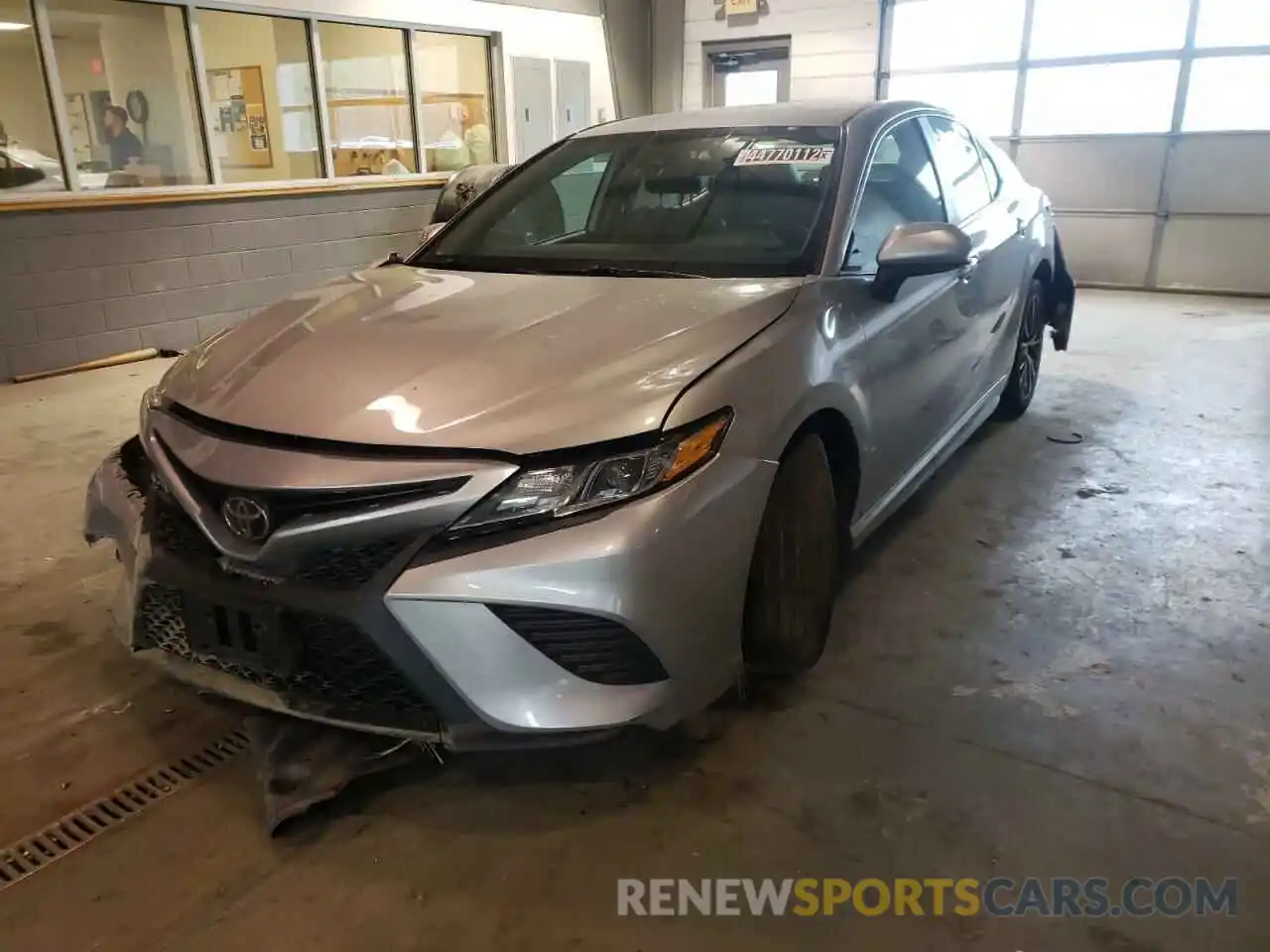 2 Photograph of a damaged car 4T1B11HK7KU255656 TOYOTA CAMRY 2019