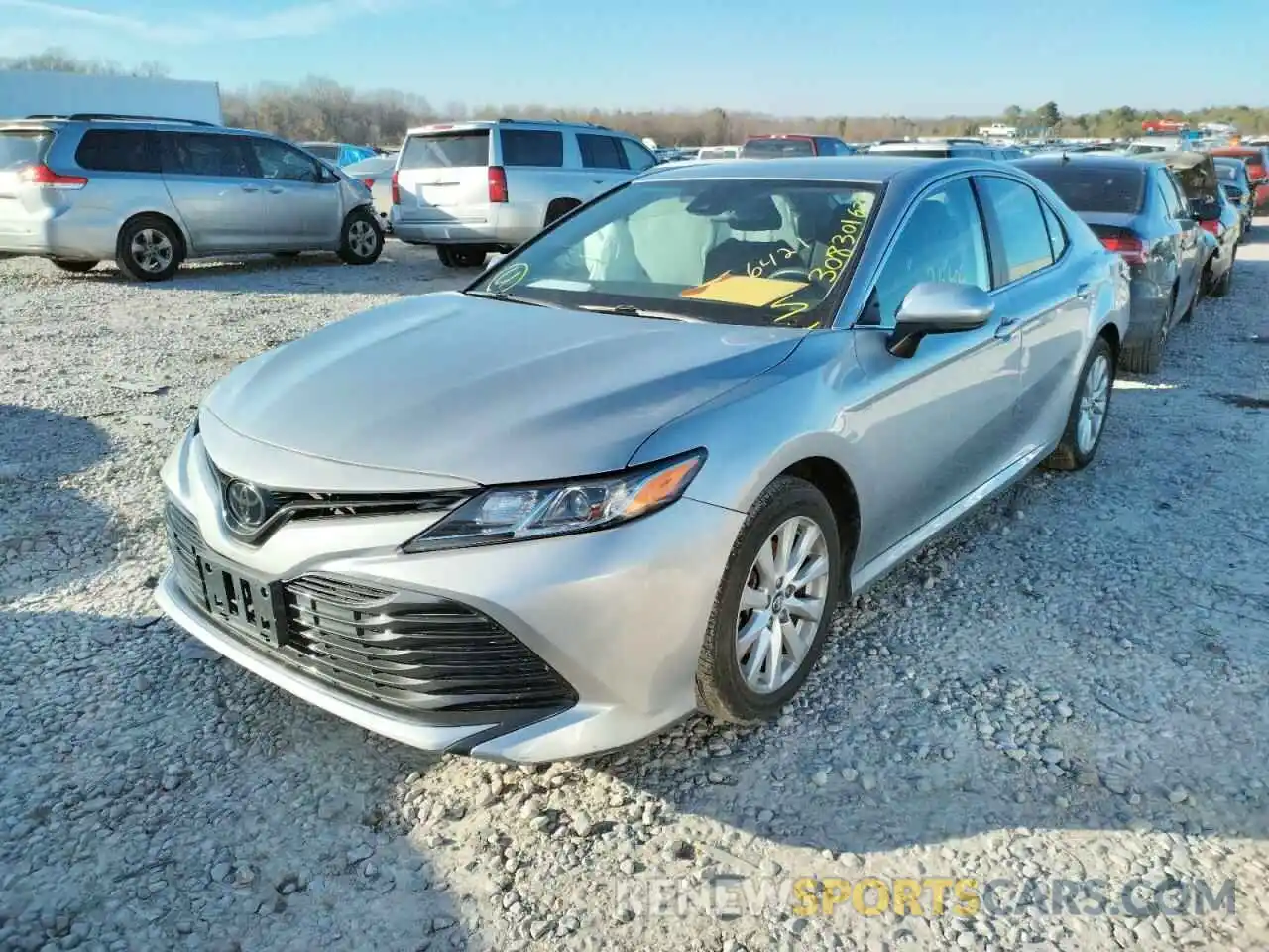 2 Photograph of a damaged car 4T1B11HK7KU256421 TOYOTA CAMRY 2019