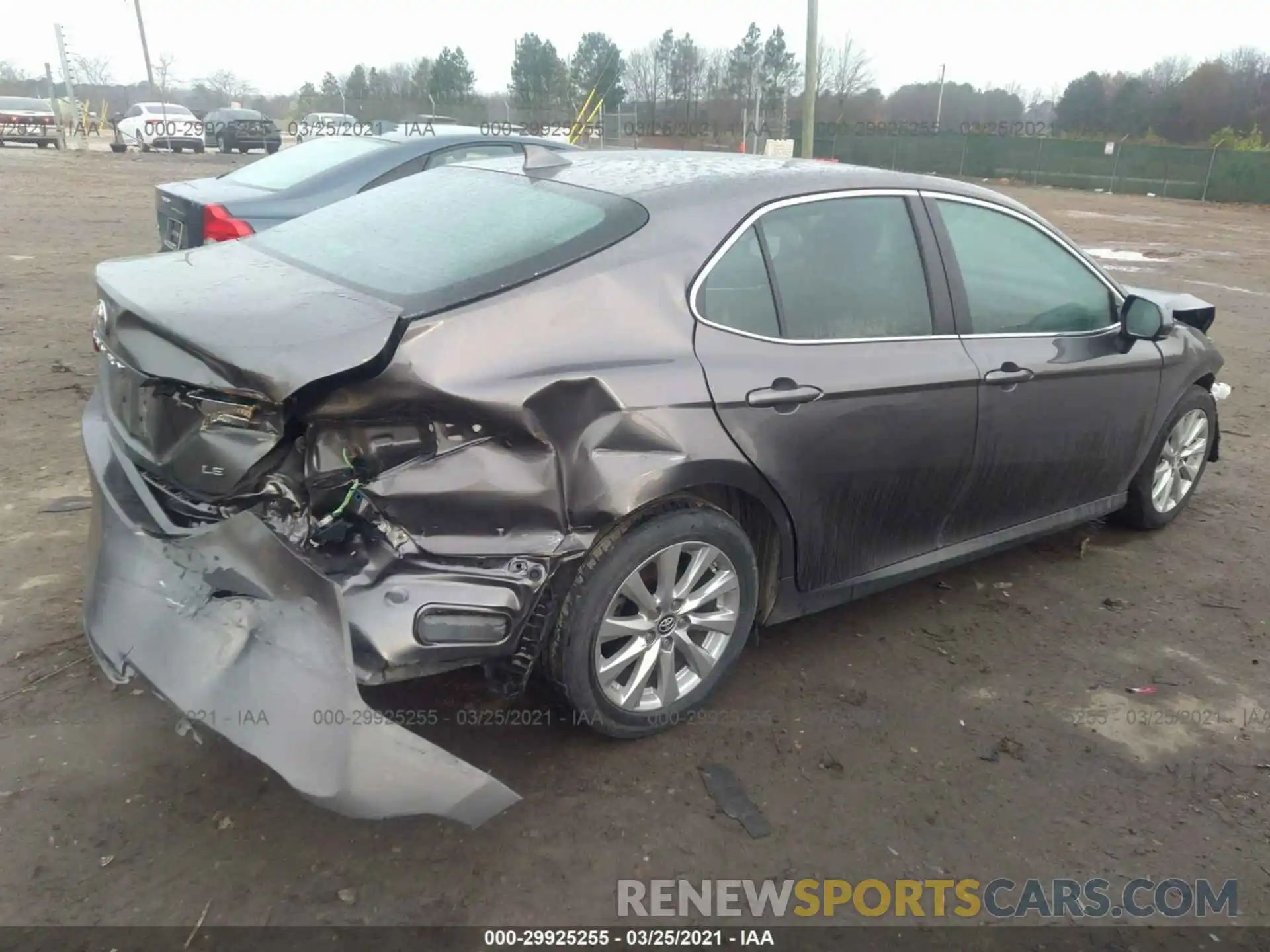 4 Photograph of a damaged car 4T1B11HK7KU256838 TOYOTA CAMRY 2019